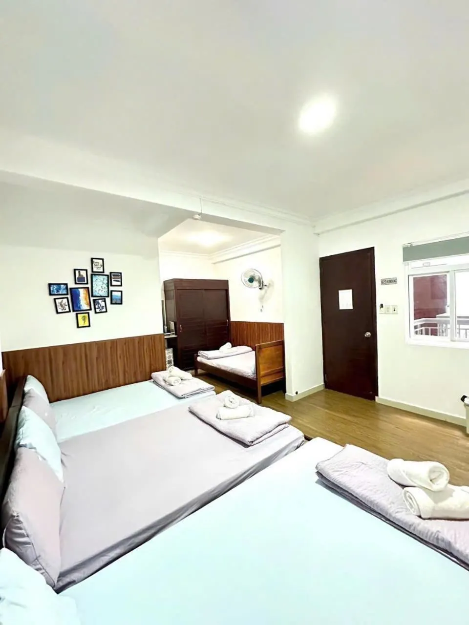 Bed in Hotel Đông Nhi