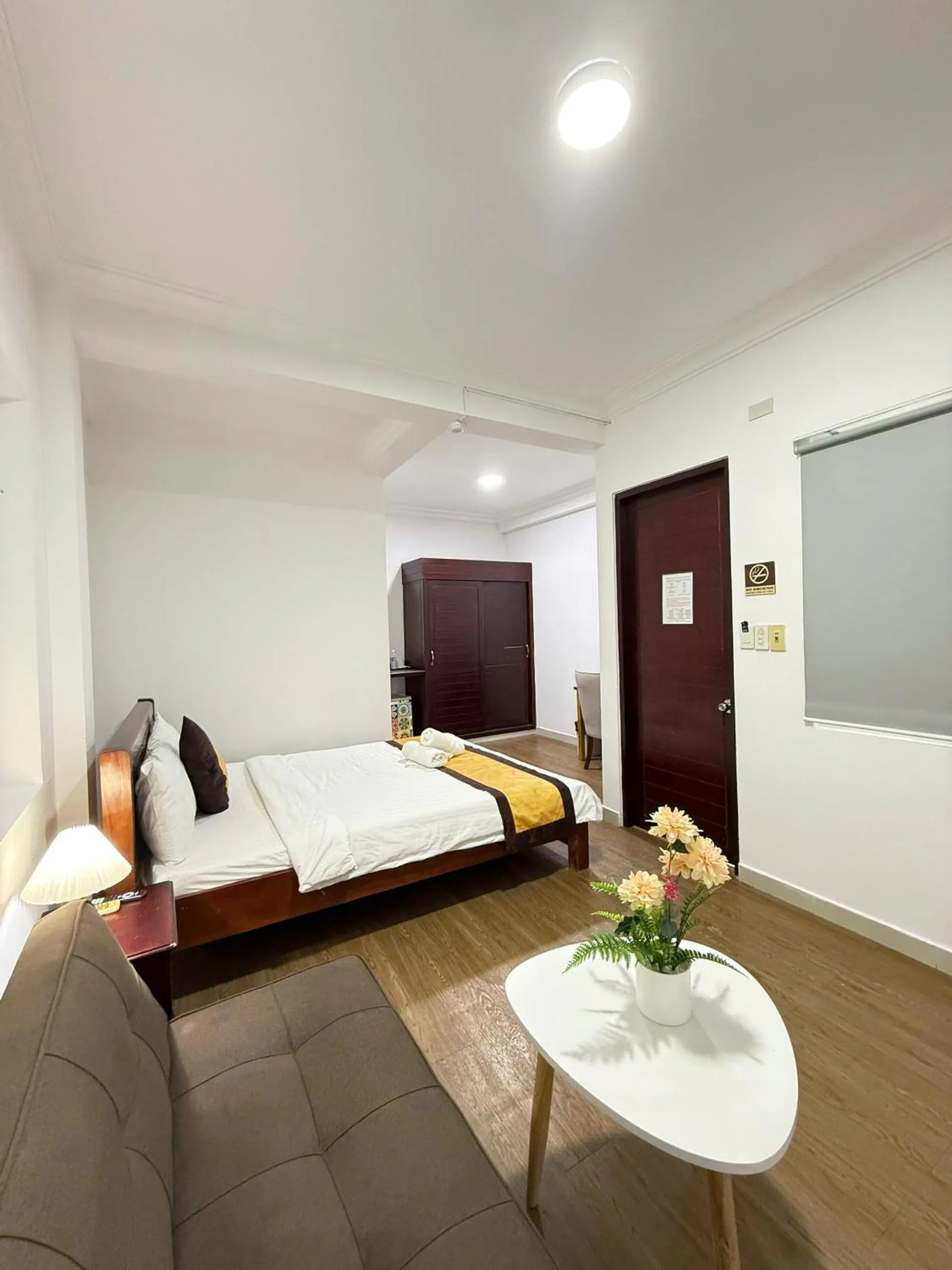 Bed in Hotel Đông Nhi