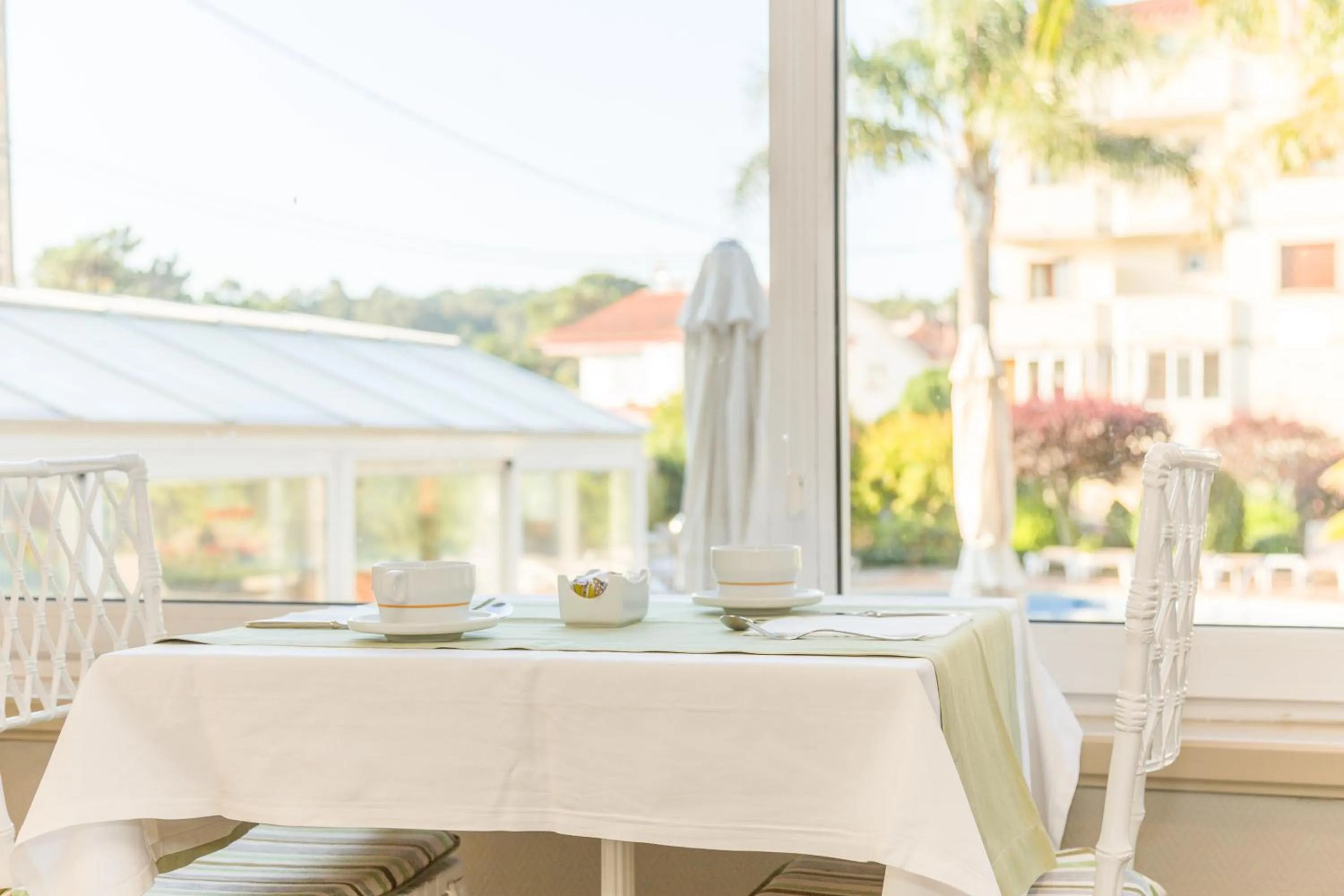 Buffet breakfast in Hotel Spa Bosque Mar