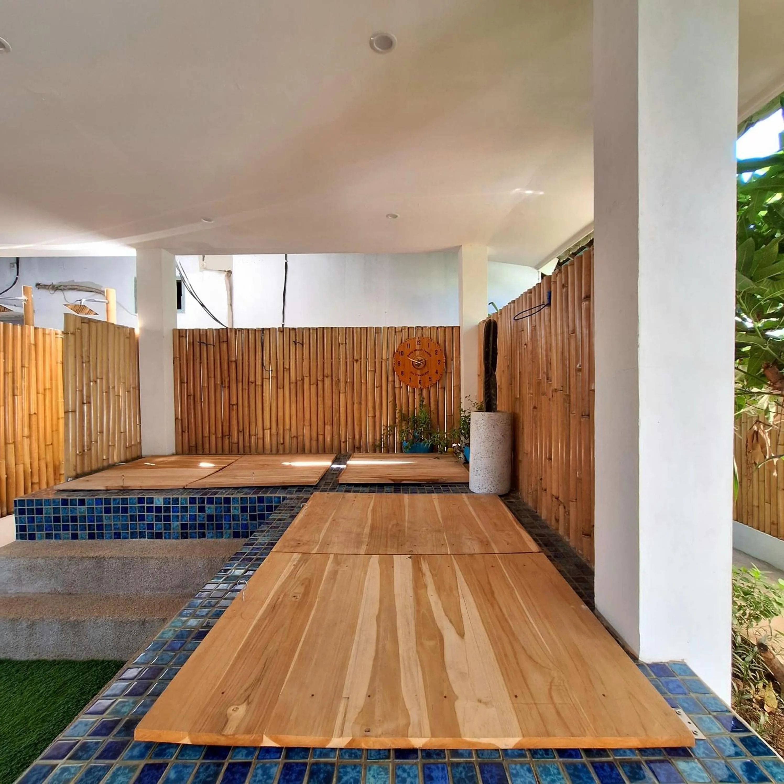 Sauna in Oasis Villas