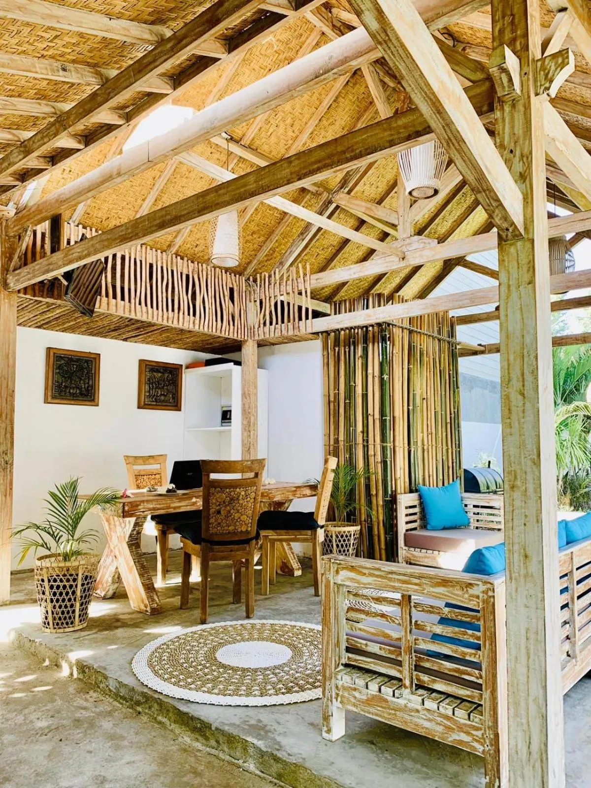 Patio in Oasis Villas