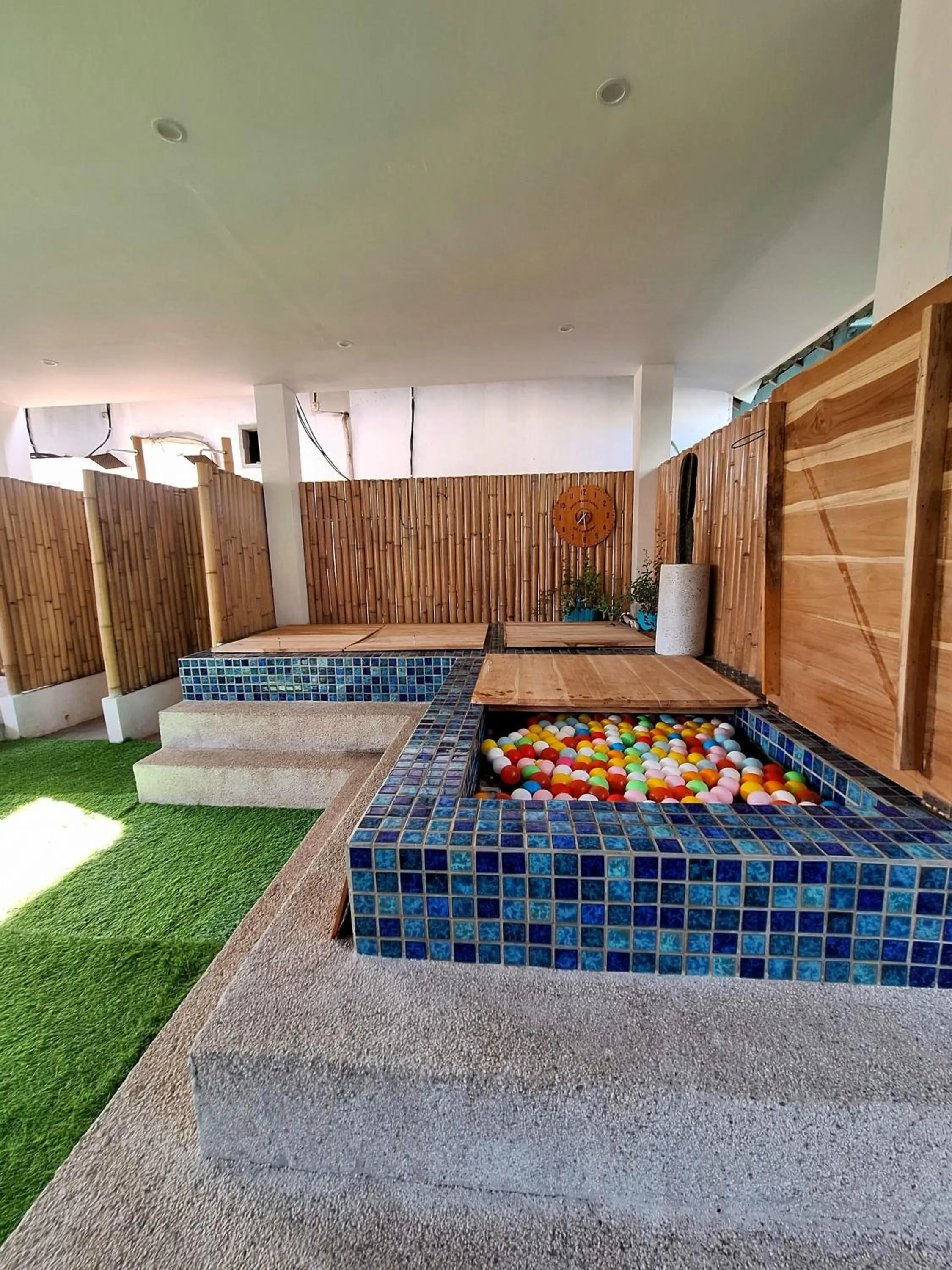 Sauna in Oasis Villas