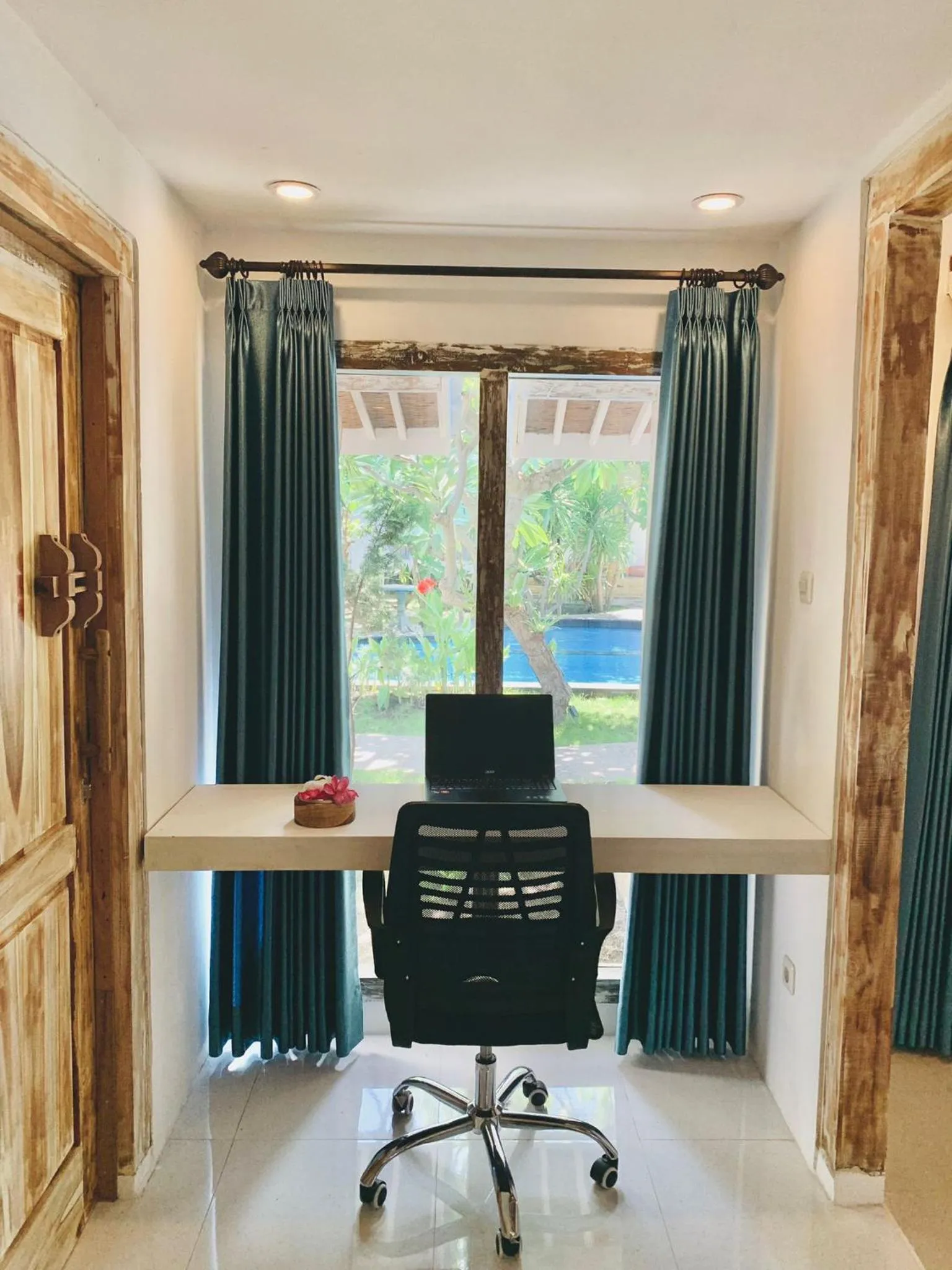 Seating area in Oasis Villas