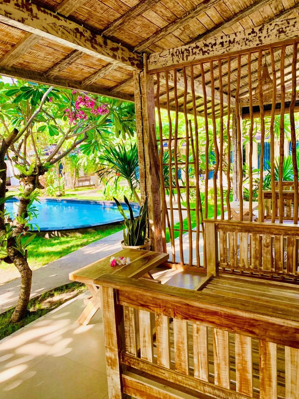 Patio in Oasis Villas