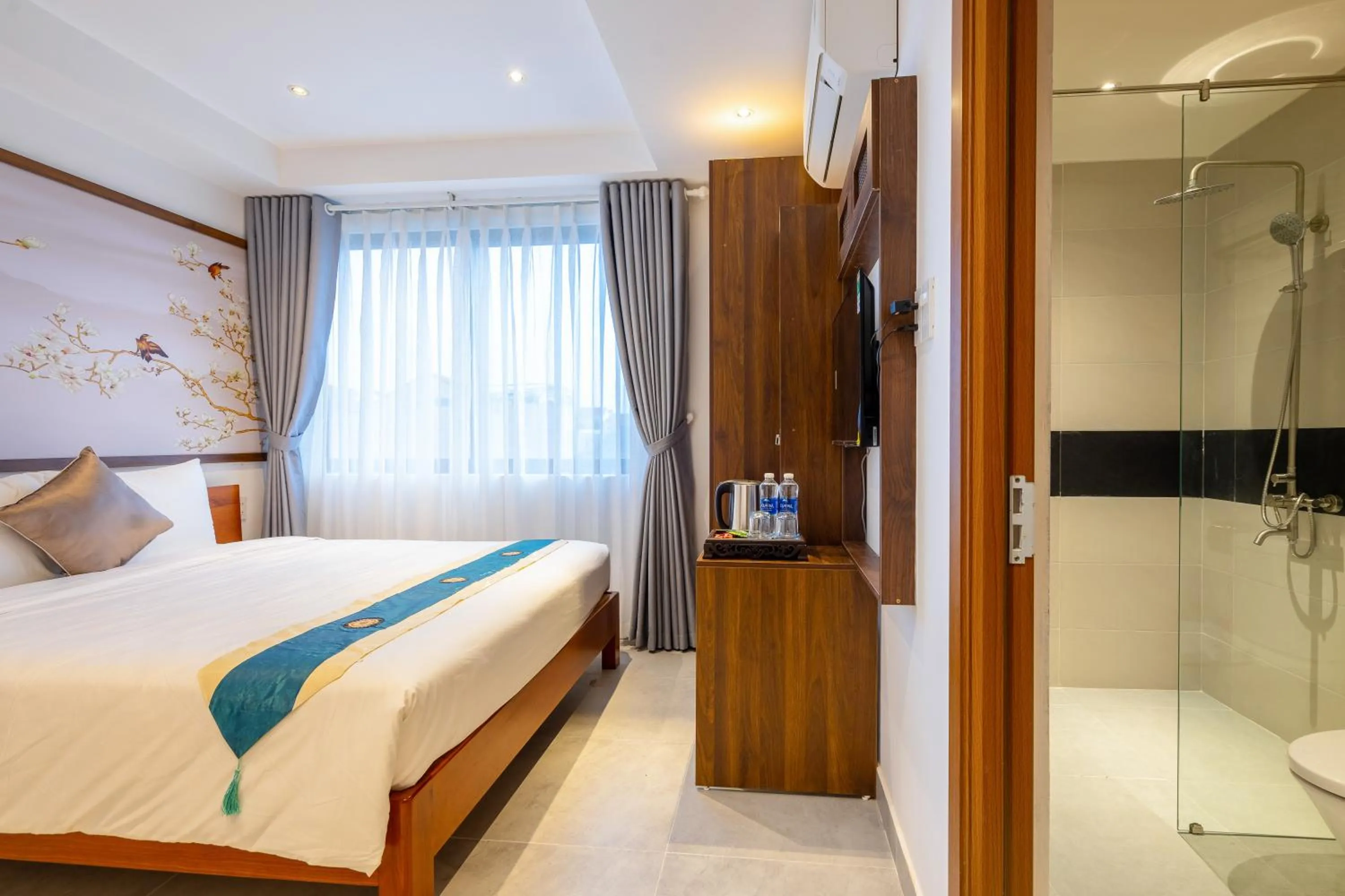 Bedroom, Bed in The Present River Villa Hoi An