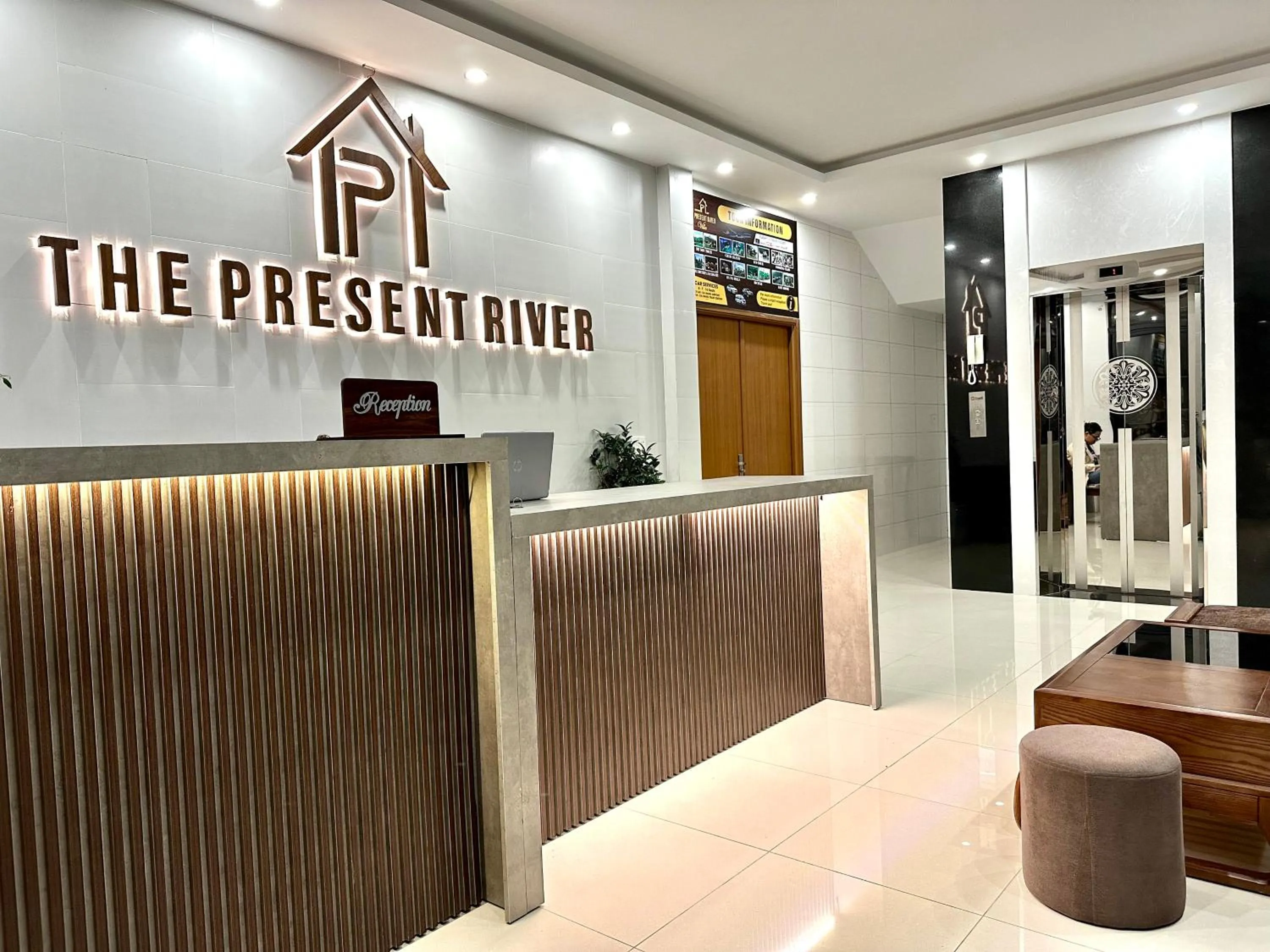 Lobby or reception in The Present River Villa Hoi An