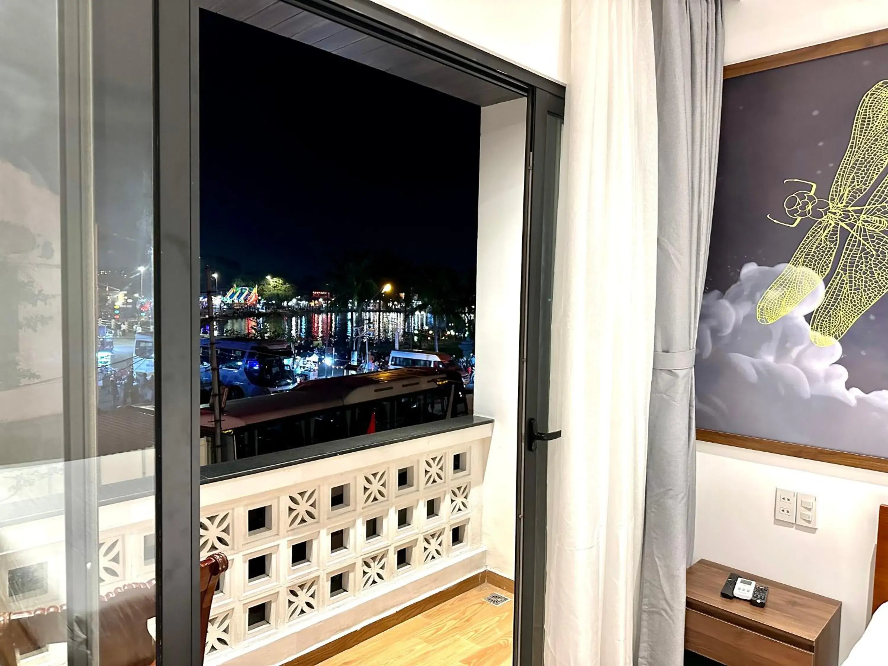 Quiet street view in The Present River Villa Hoi An Quiet street view in The Present River Villa Hoi An