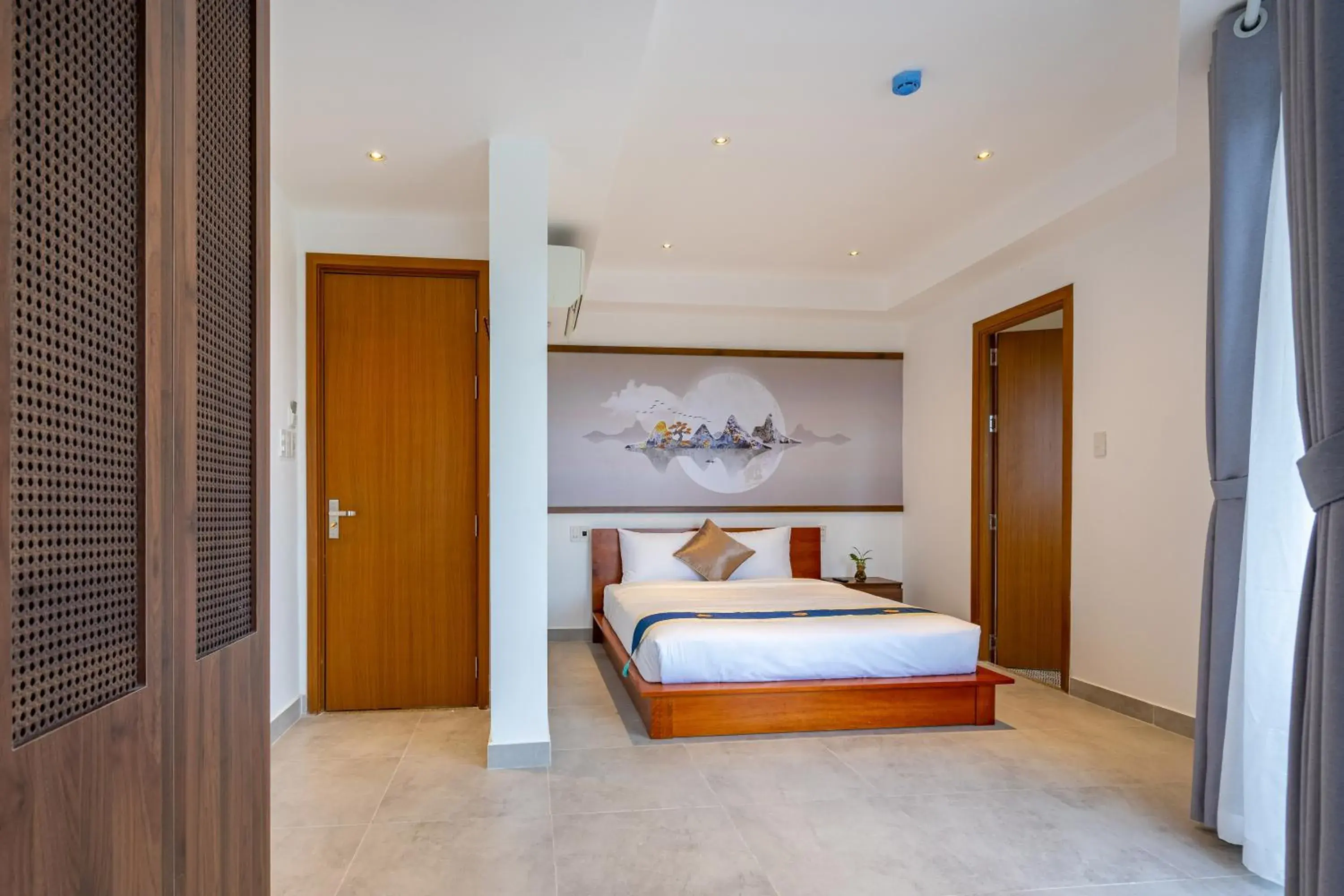 Bed in The Present River Villa Hoi An Bed in The Present River Villa Hoi An