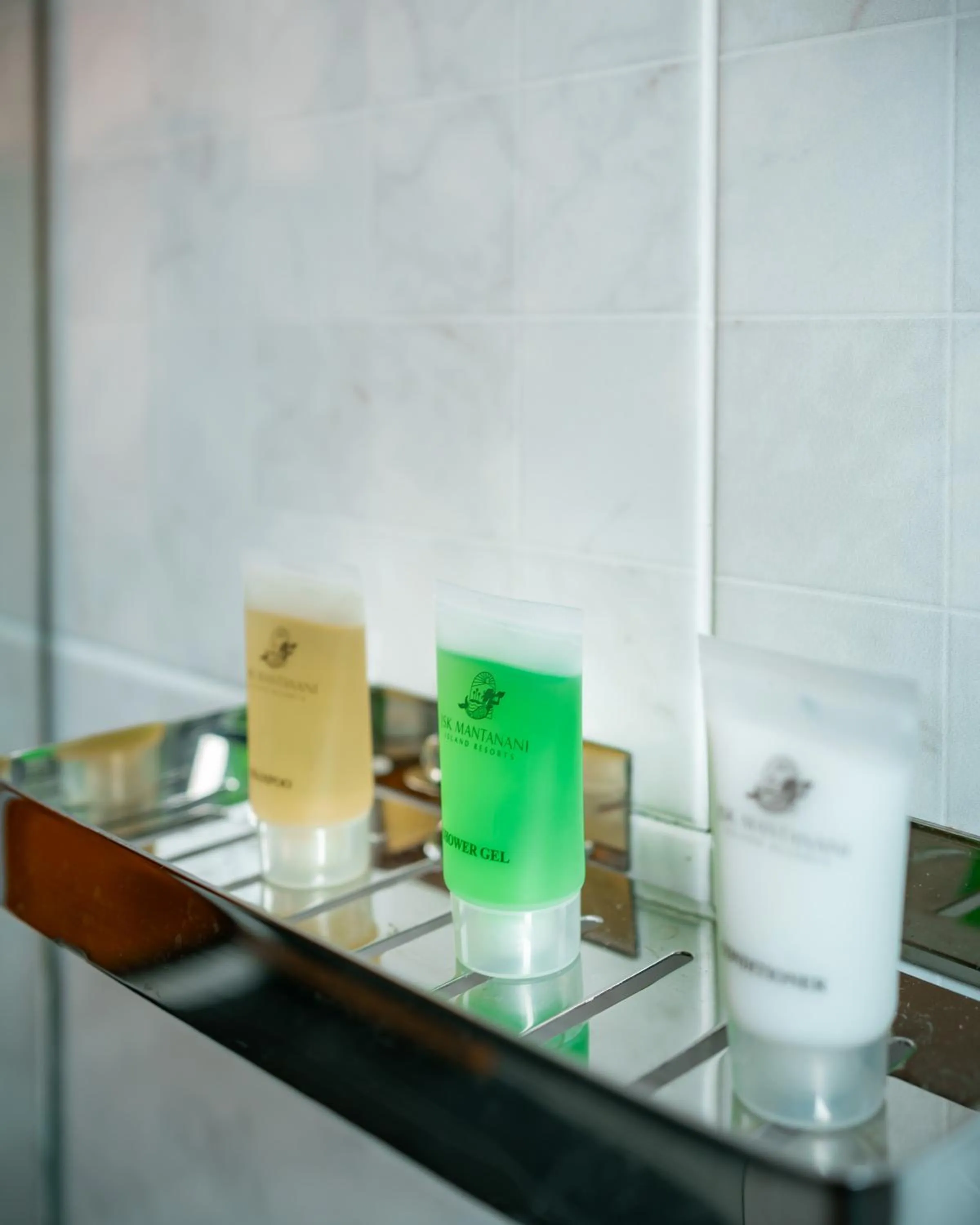 Shower in JSK Mantanani Island Resorts