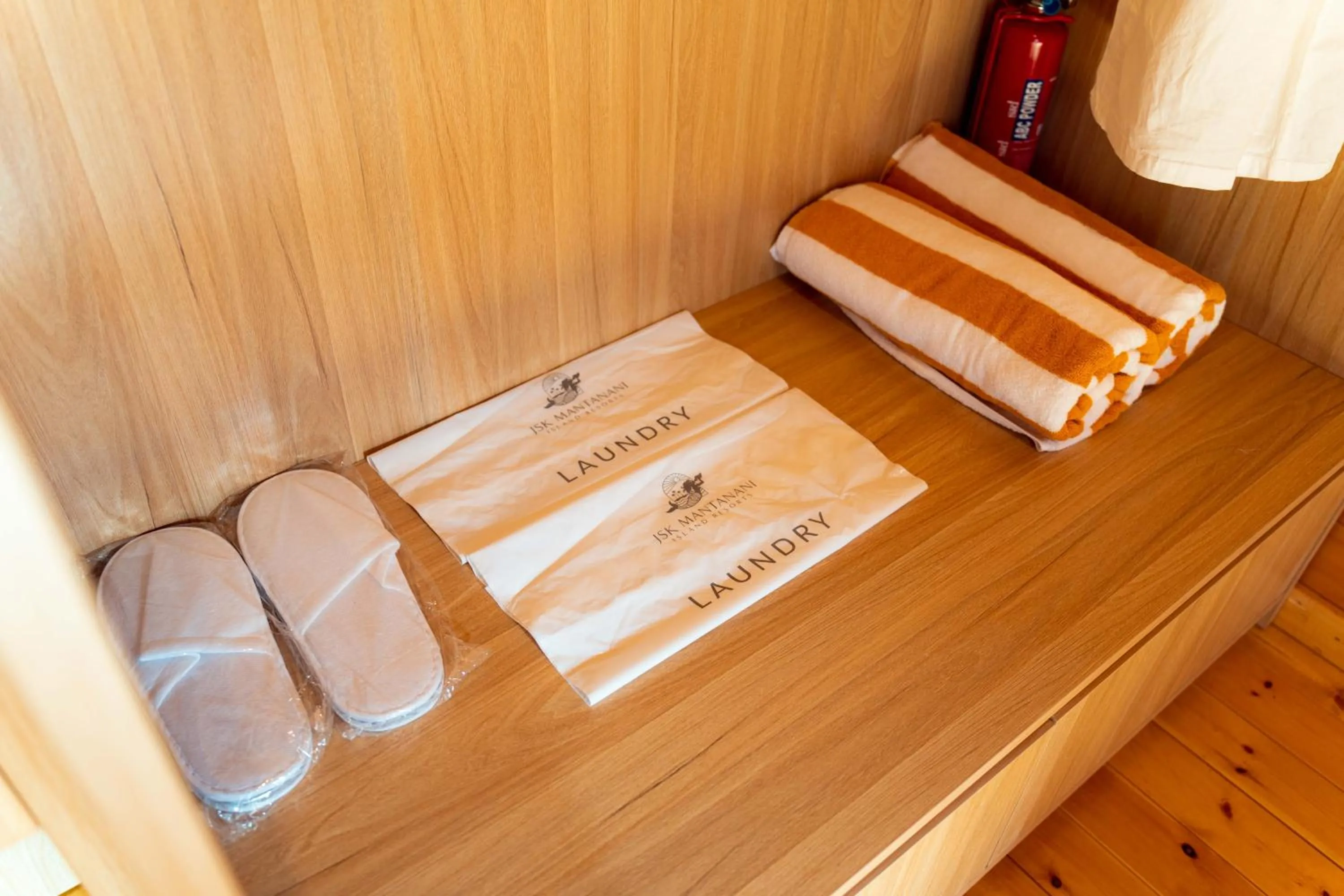towels in JSK Mantanani Island Resorts