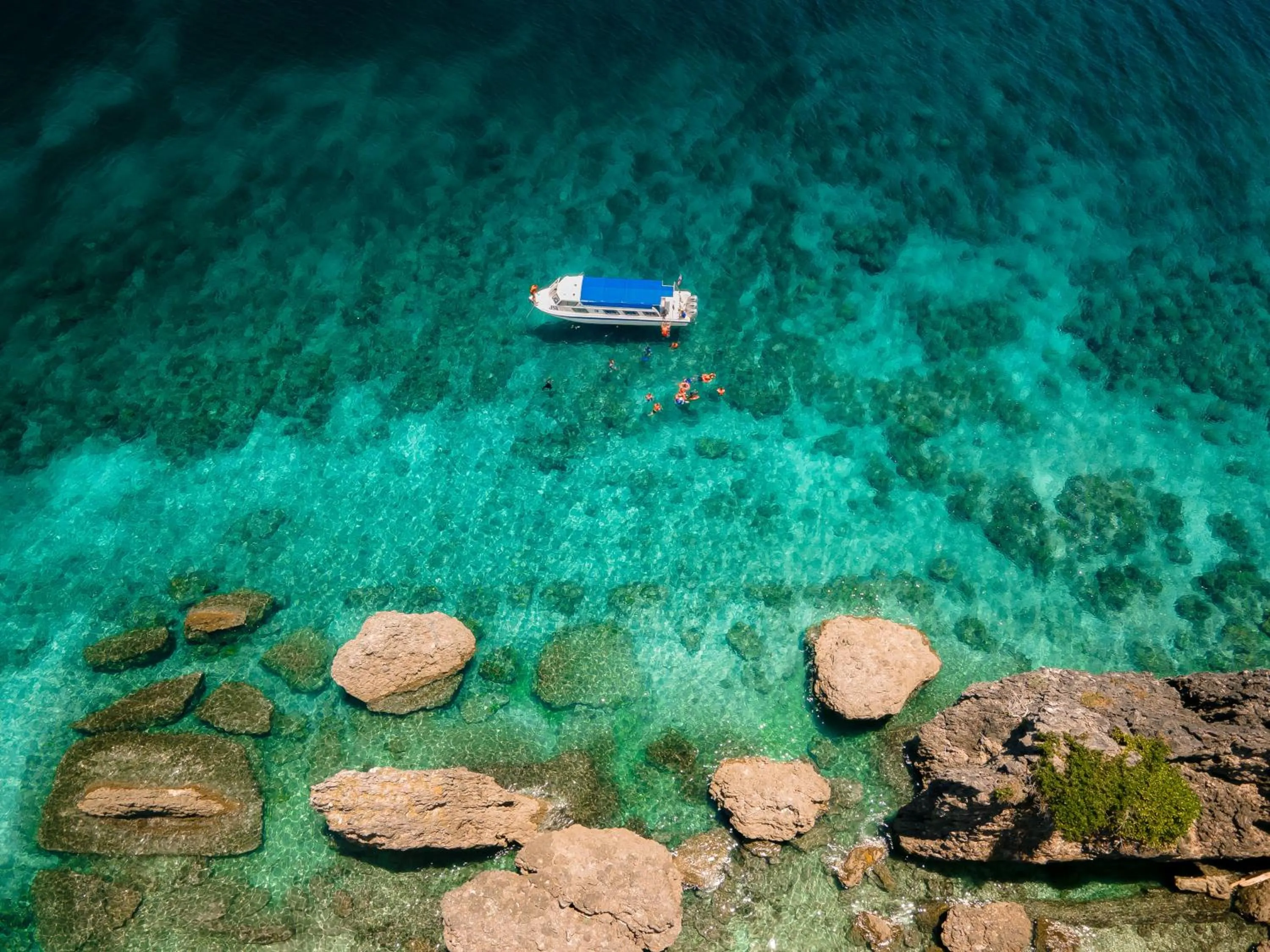 Natural landscape in JSK Mantanani Island Resorts