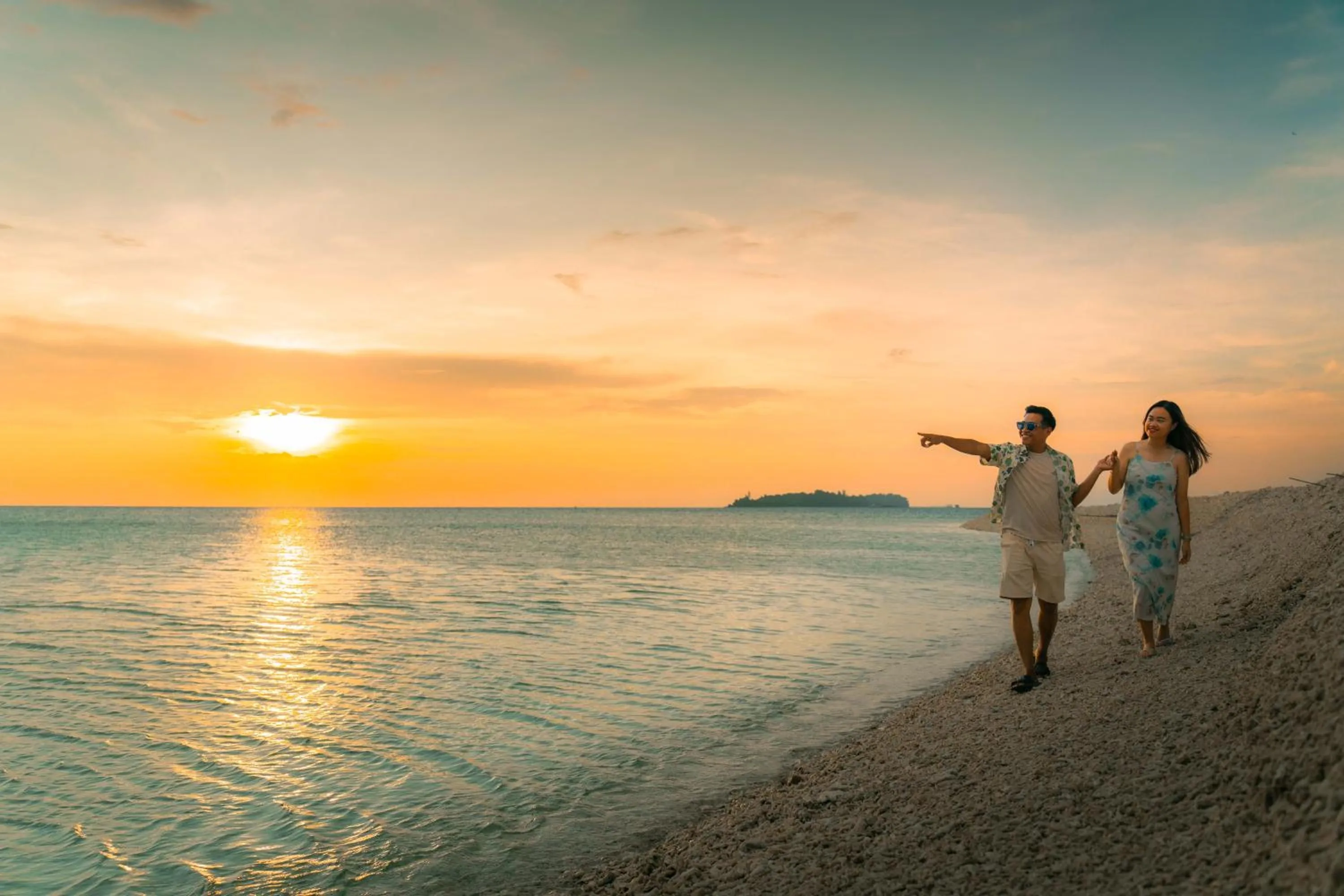 Natural landscape in JSK Mantanani Island Resorts