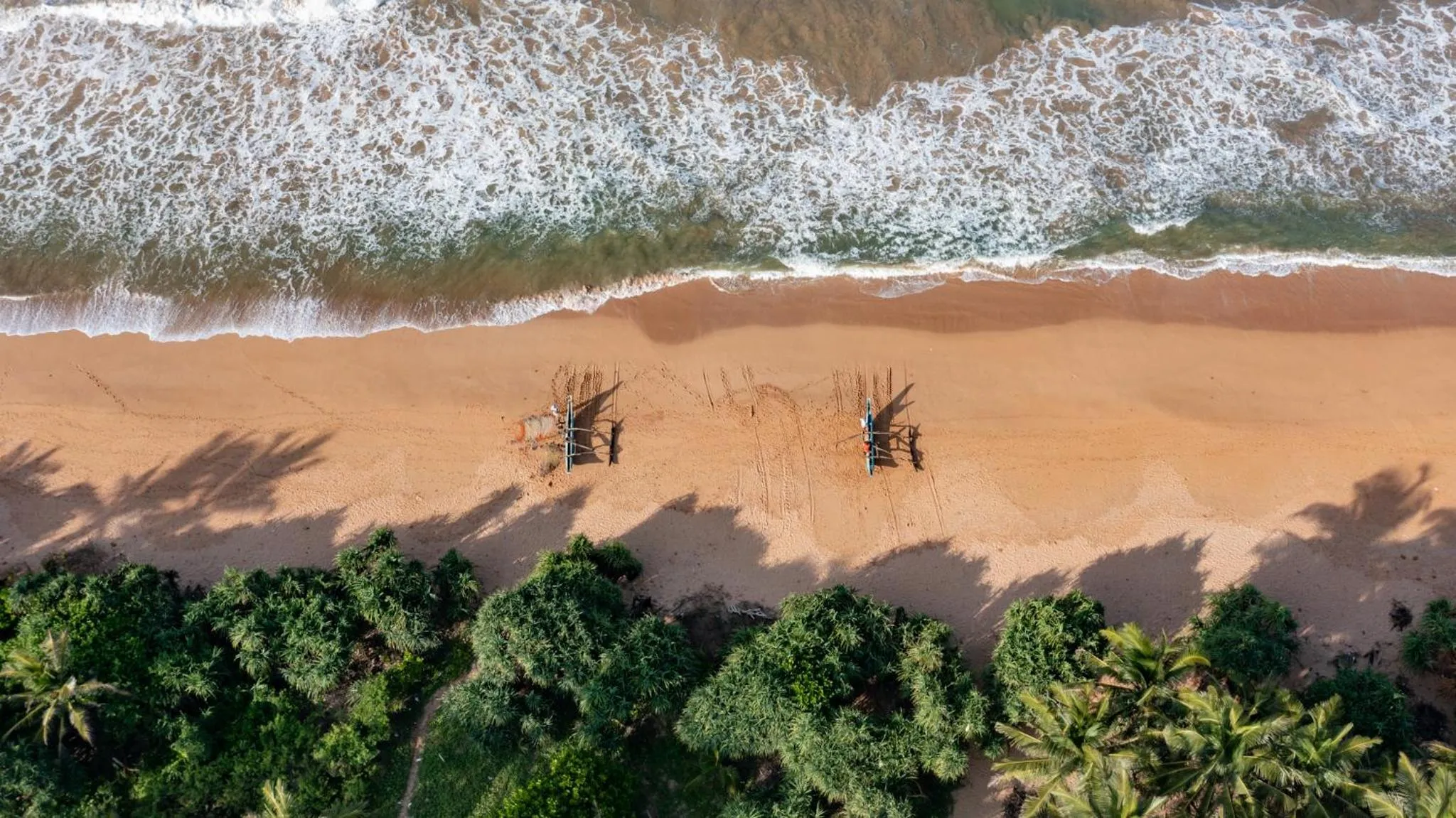 Natural landscape in Villa Thamburu, Bentota