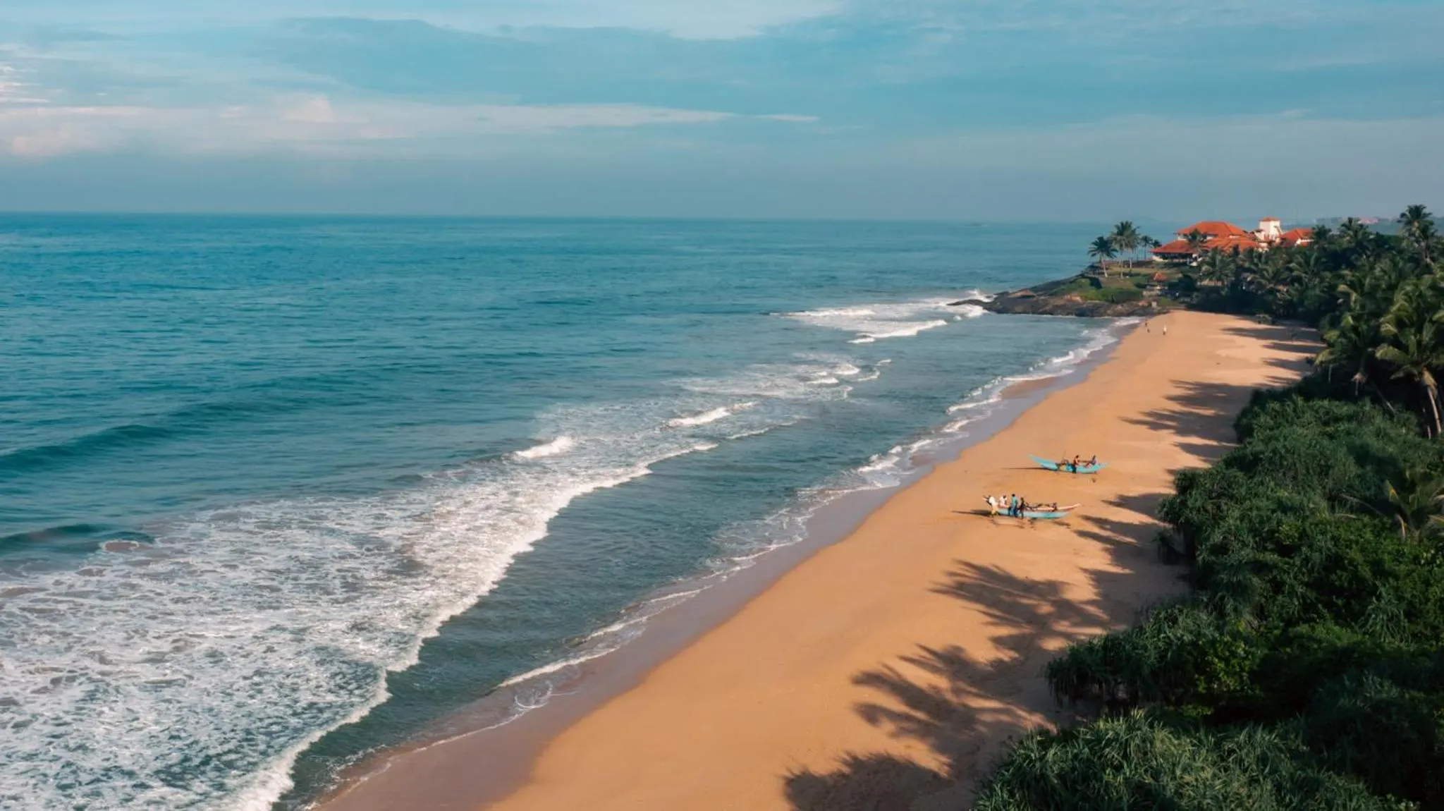 Beach in Villa Thamburu, Bentota