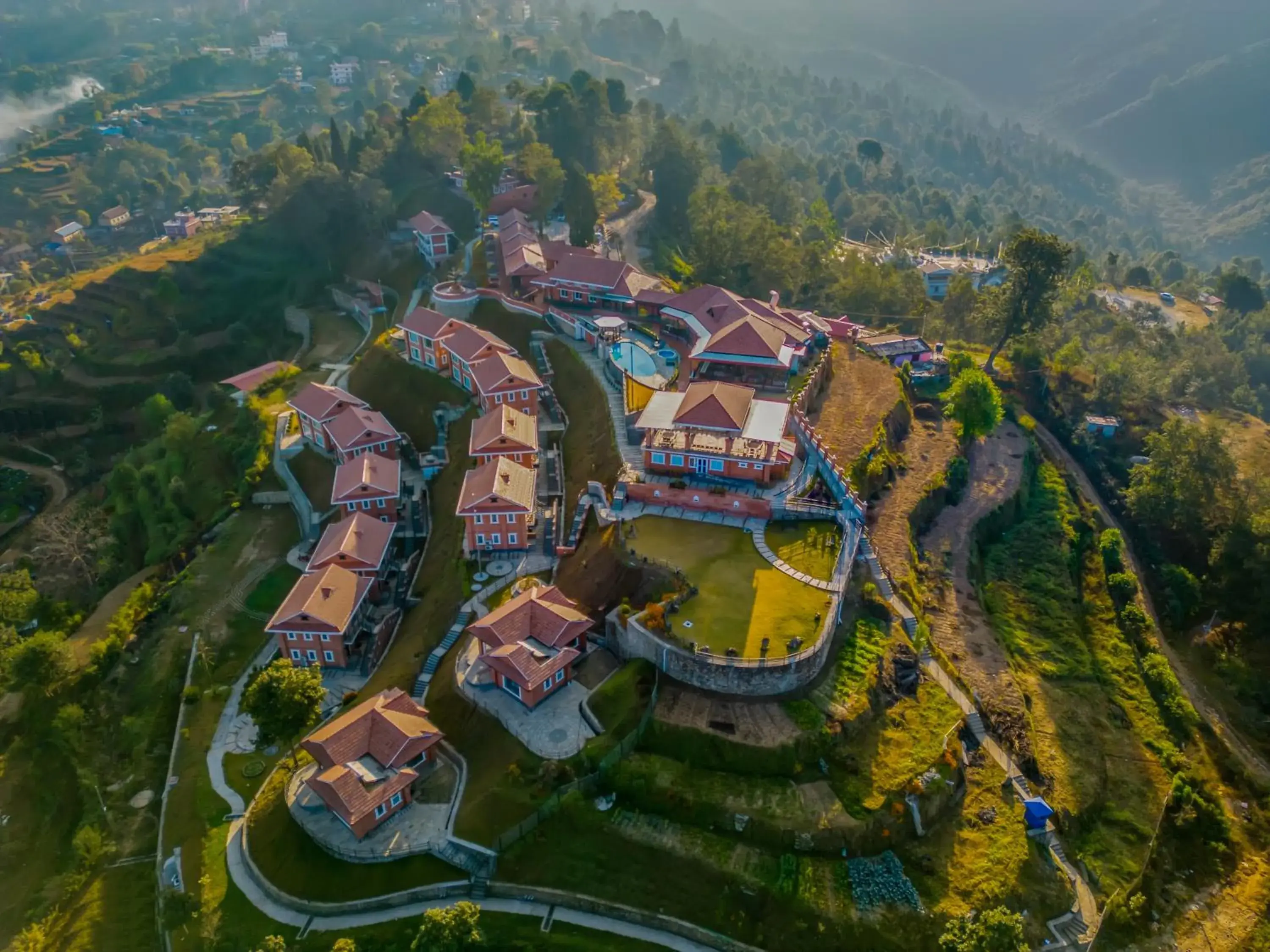 City view in Soaltee Westend Resort Nagarkot City view in Soaltee Westend Resort Nagarkot