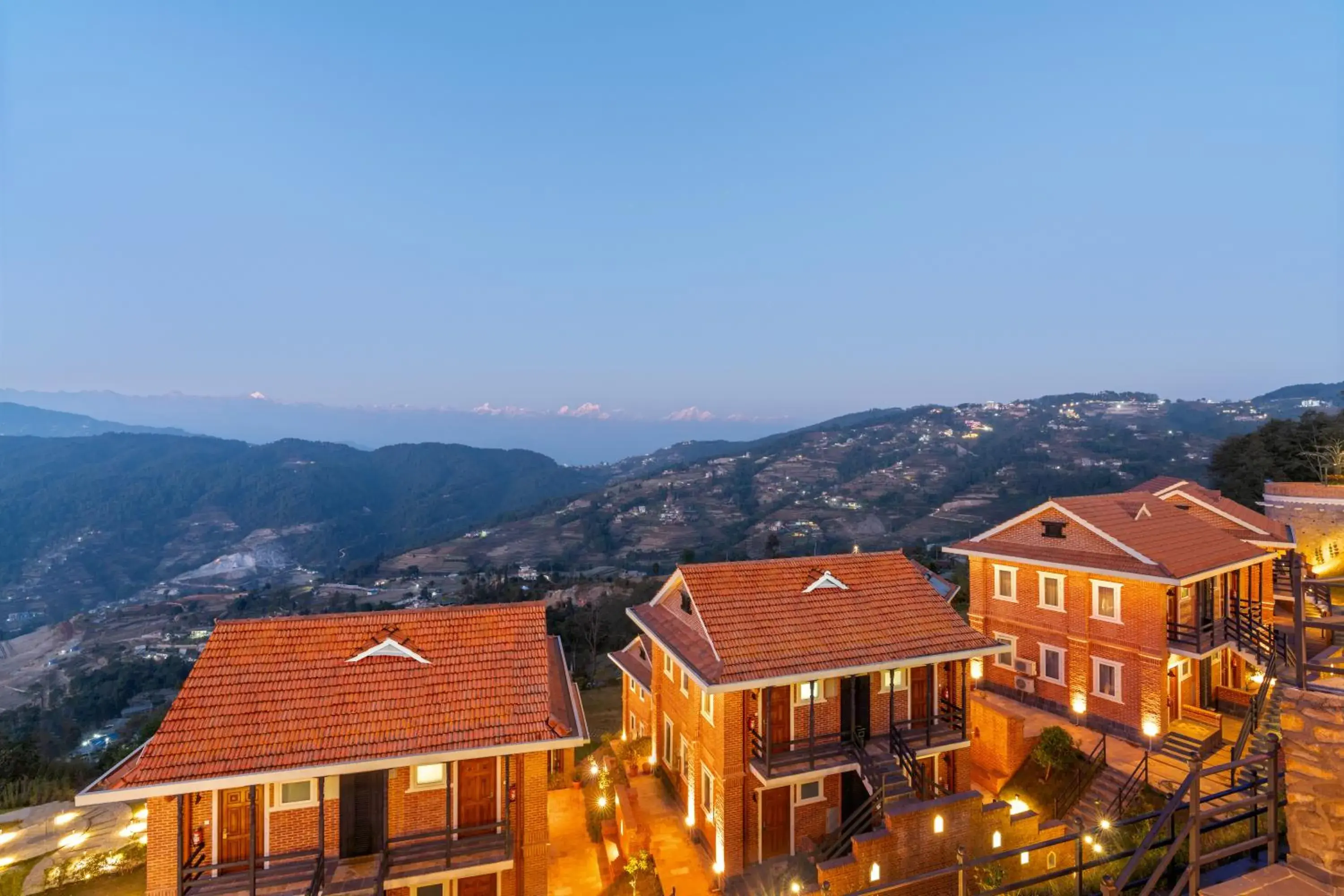 Garden view in Soaltee Westend Resort Nagarkot Garden view in Soaltee Westend Resort Nagarkot