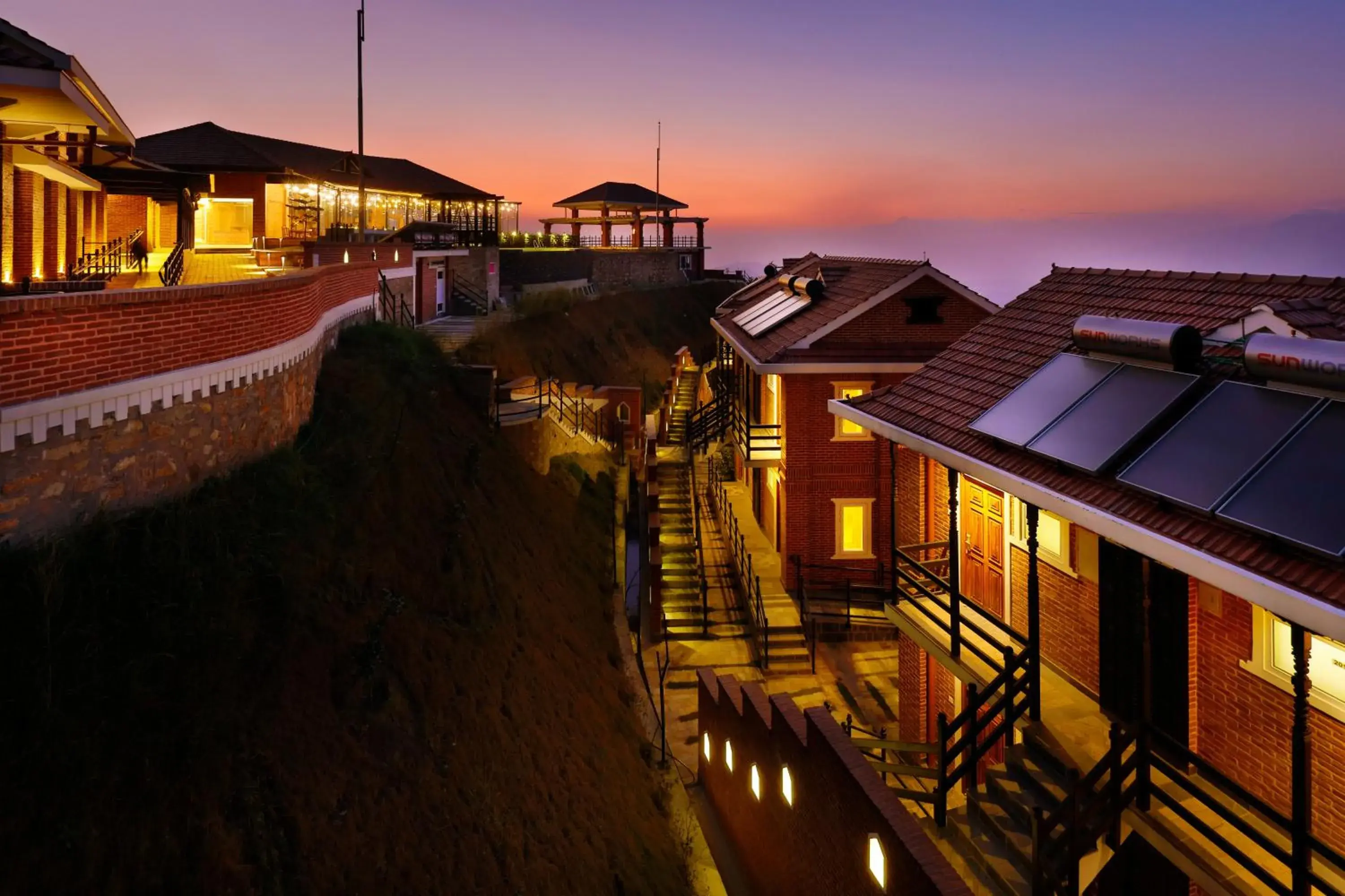 Property building in Soaltee Westend Resort Nagarkot Property building in Soaltee Westend Resort Nagarkot