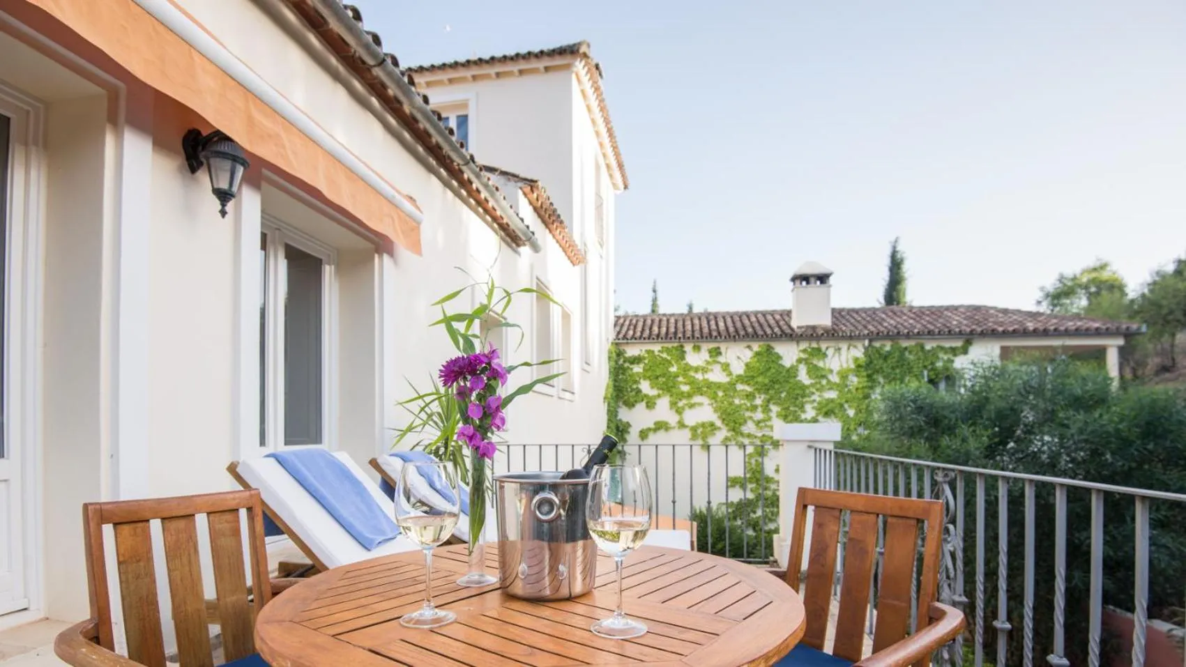 Balcony/Terrace in Hotel La Fuente de la Higuera