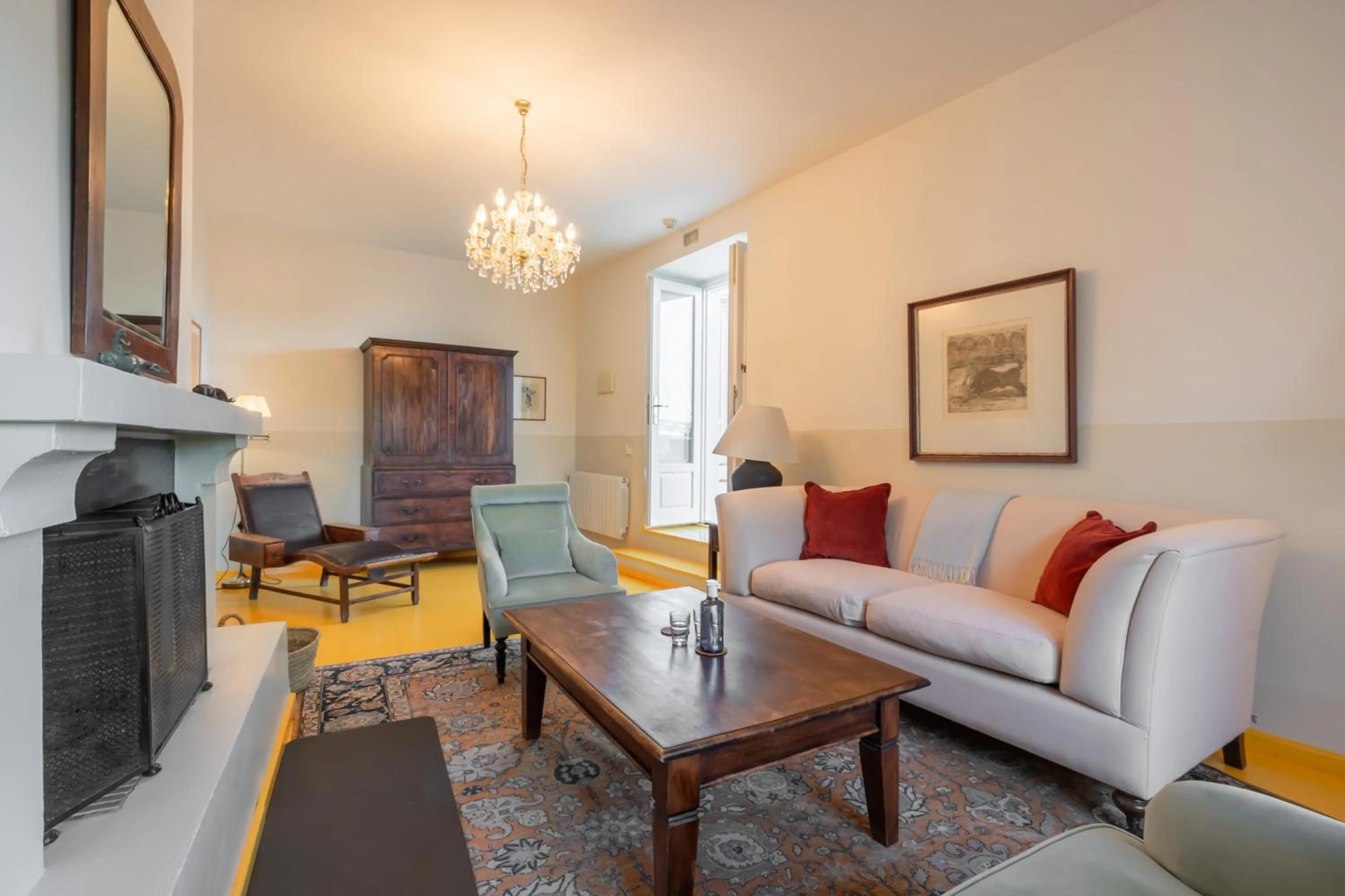 Living room in Hotel La Fuente de la Higuera