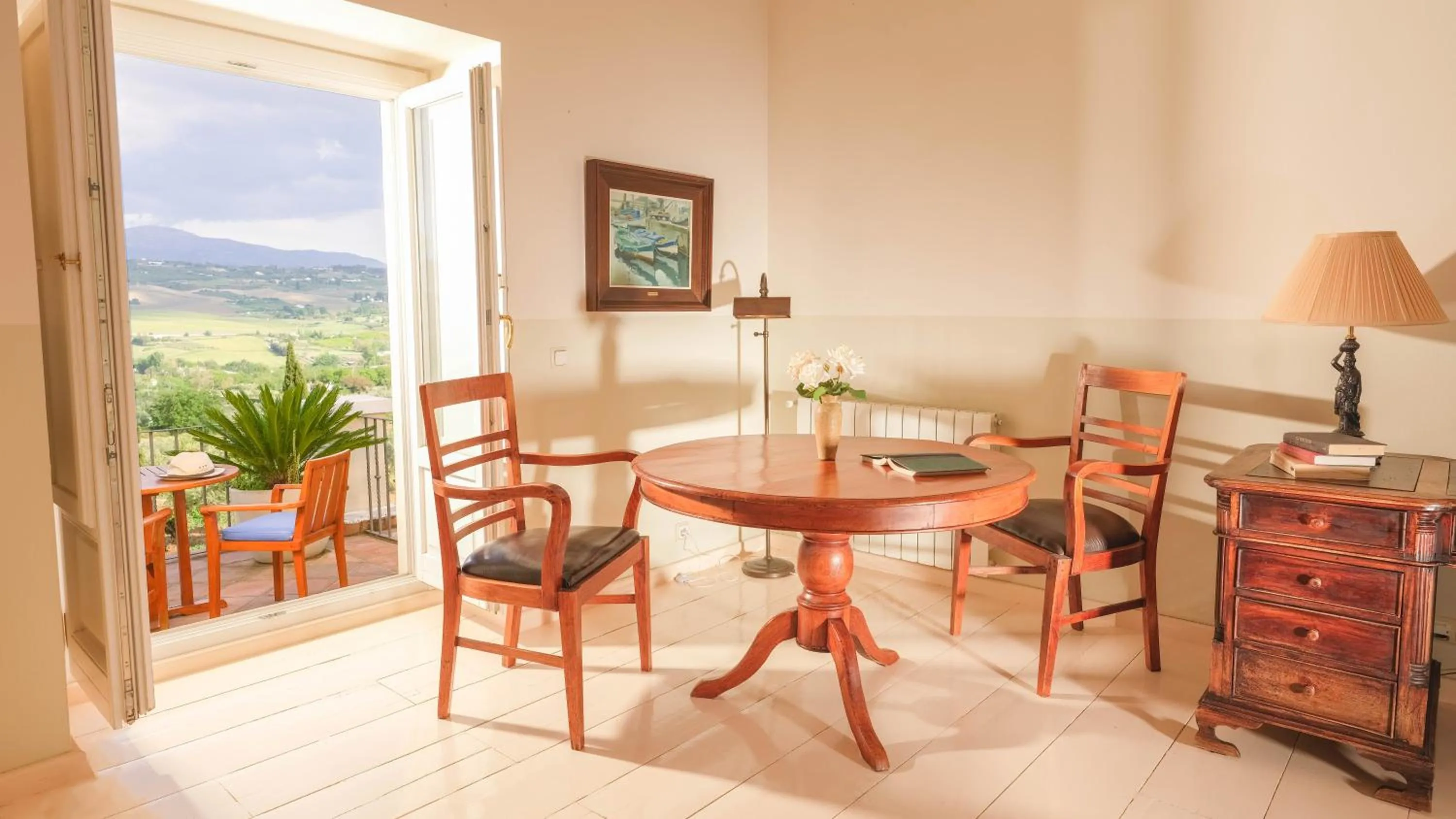 Mountain view in Hotel La Fuente de la Higuera