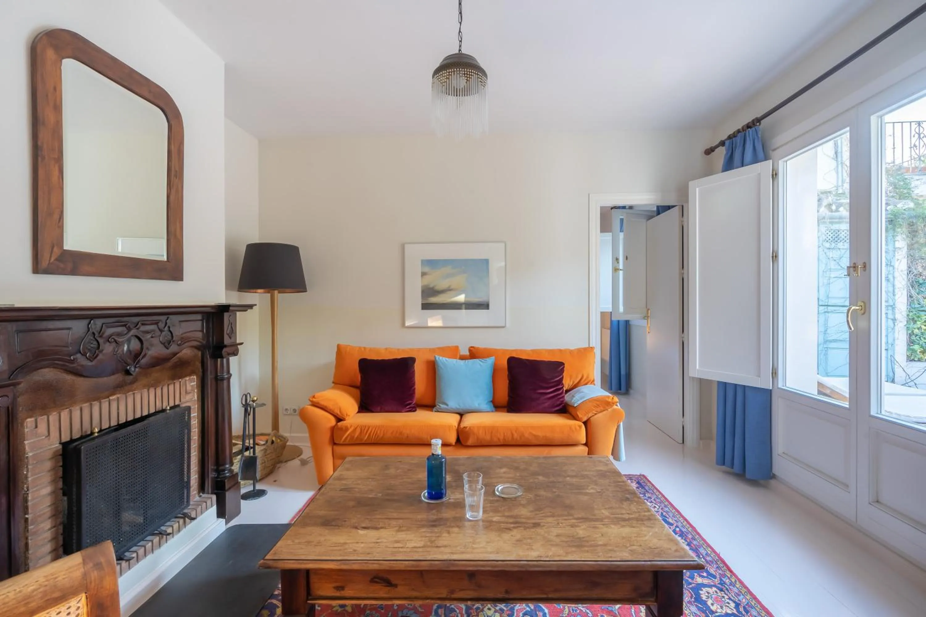 Living room in Hotel La Fuente de la Higuera