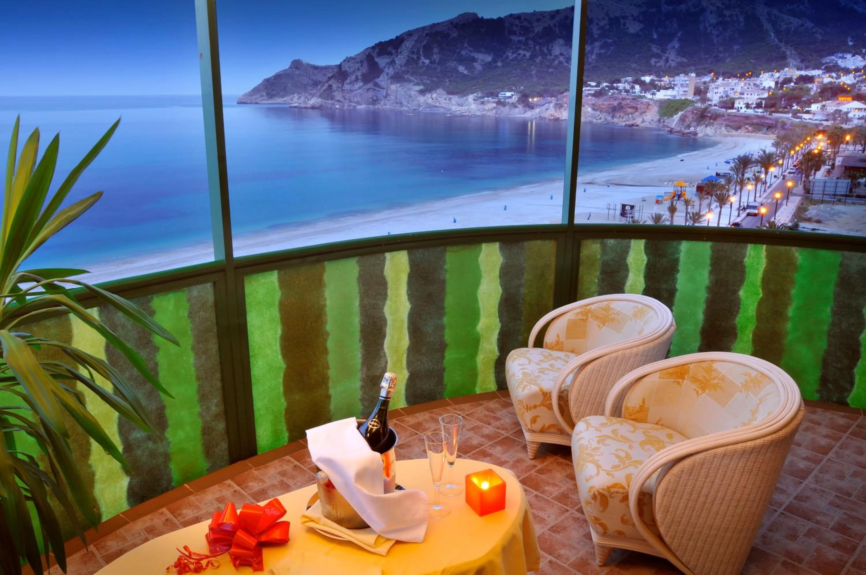 Balcony/Terrace in KAKTUS Hotel Kaktus Albir