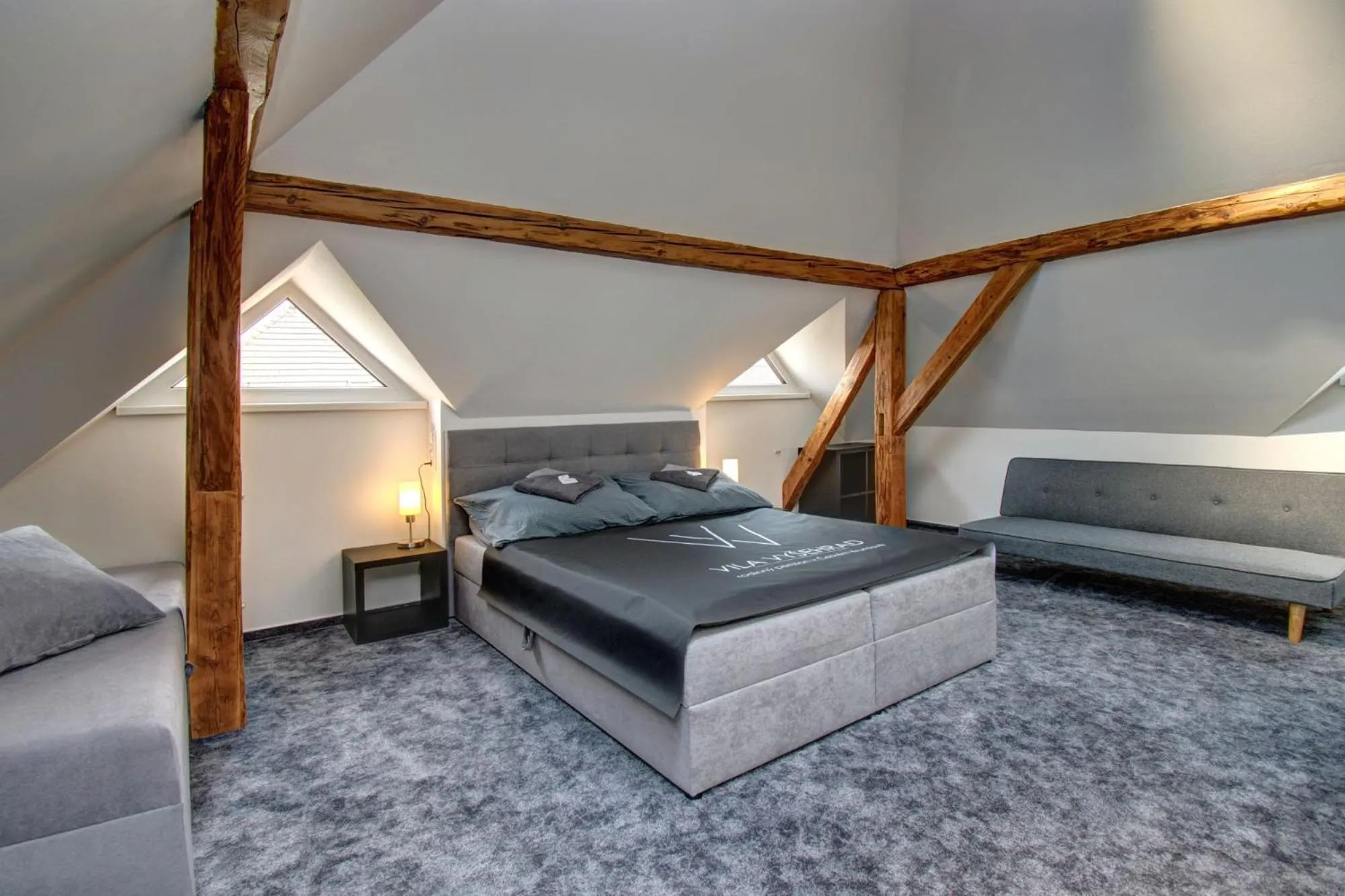 Bed in Vila Vyšehrad