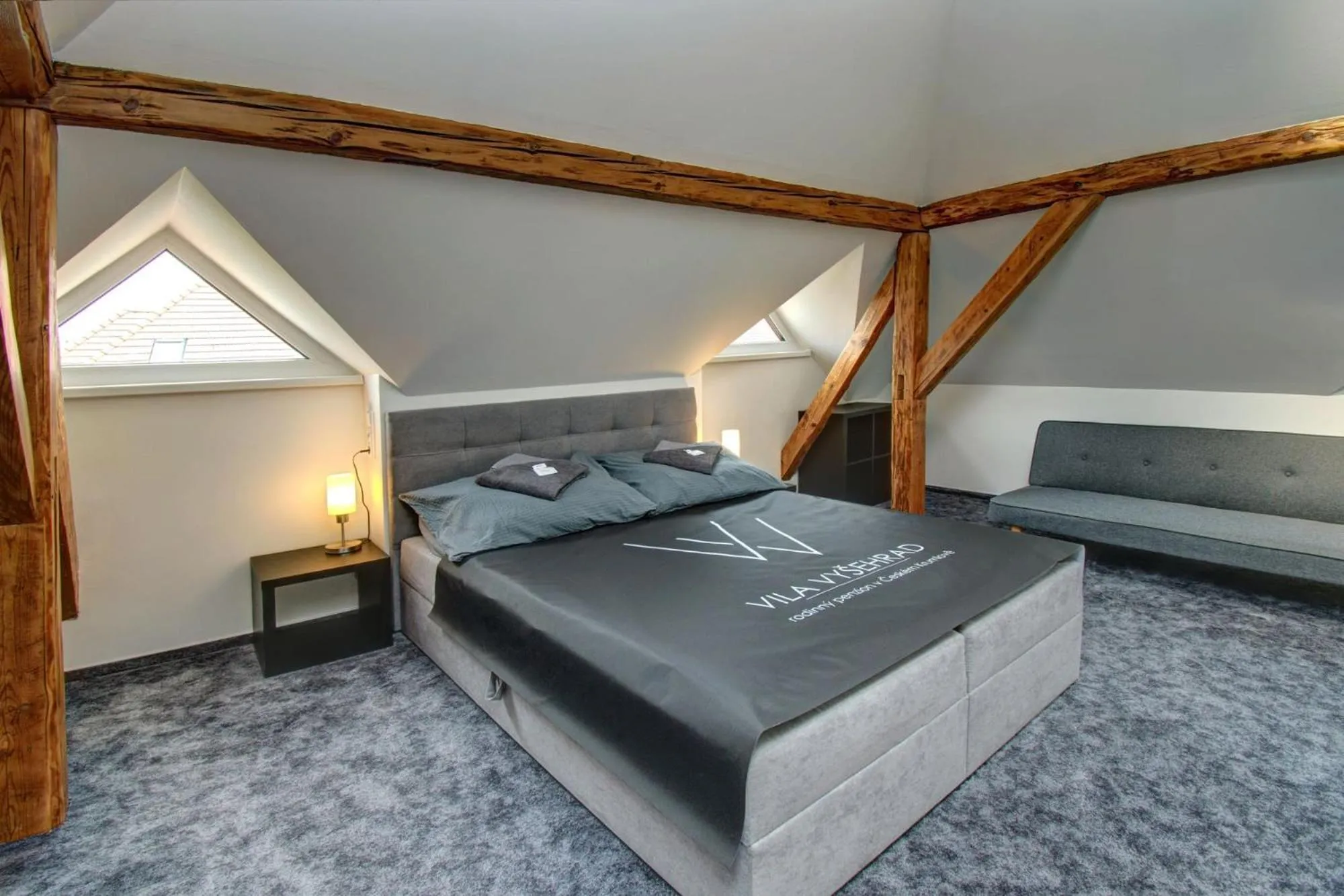 Bed in Vila Vyšehrad