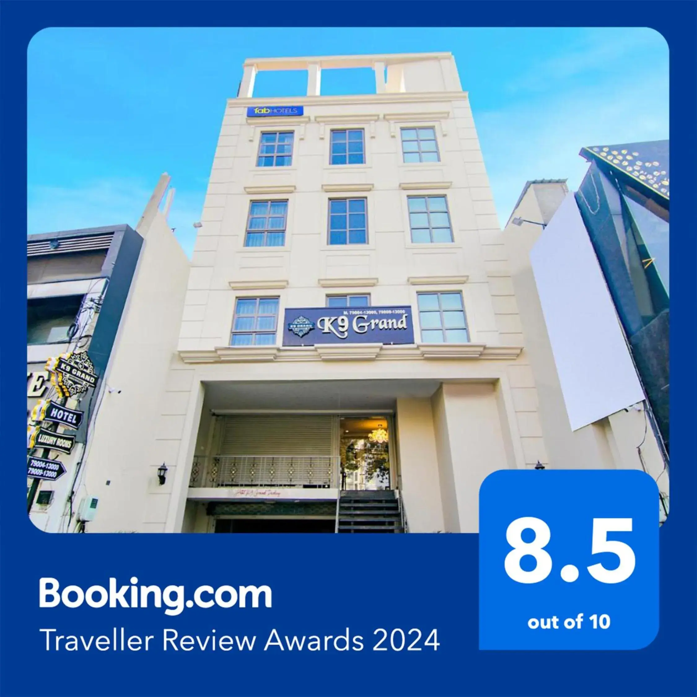 Property building in FabHotel Prime K9 Grand Property building in FabHotel Prime K9 Grand