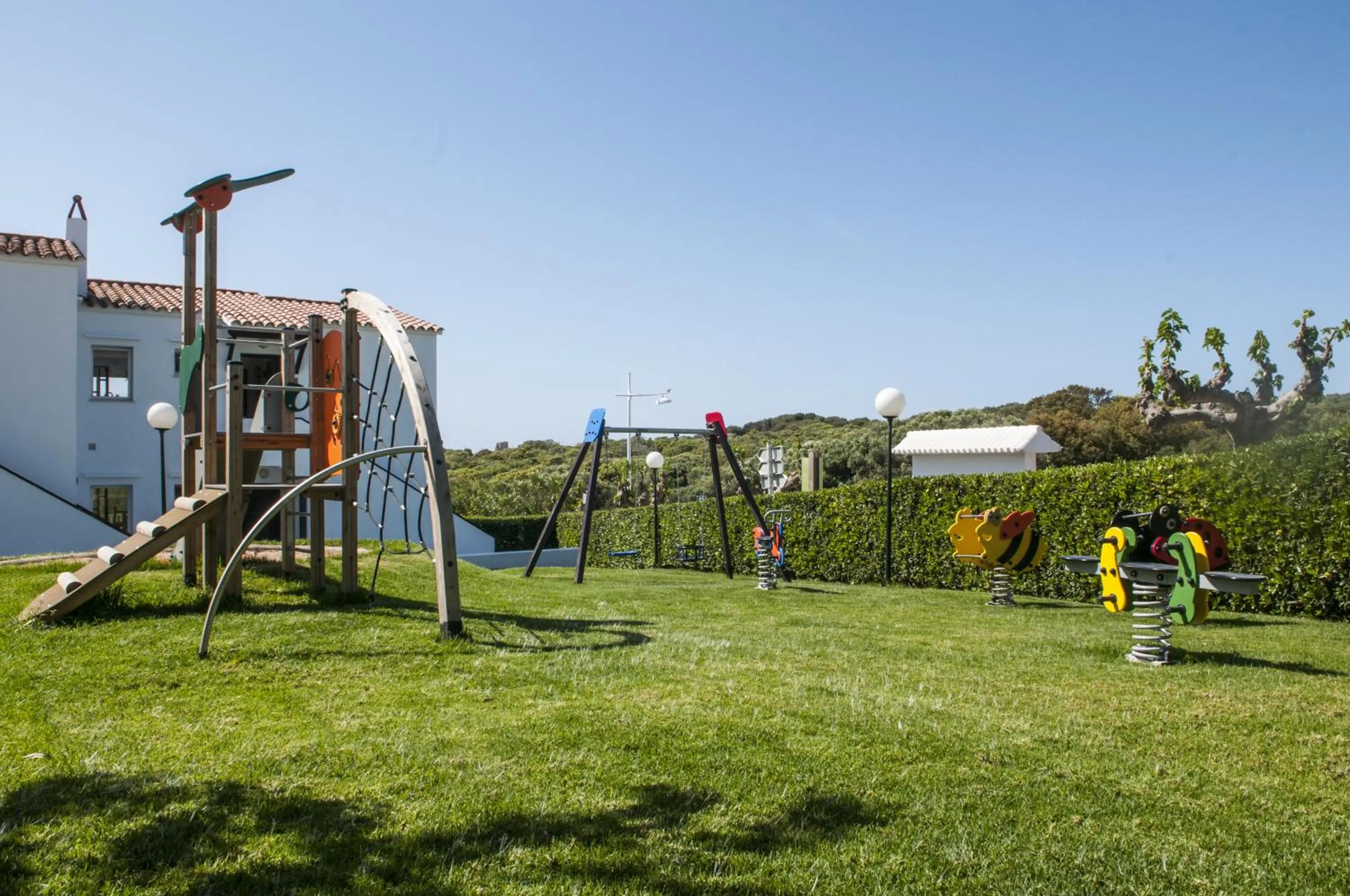 Children play ground in Naranjos Resort Menorca