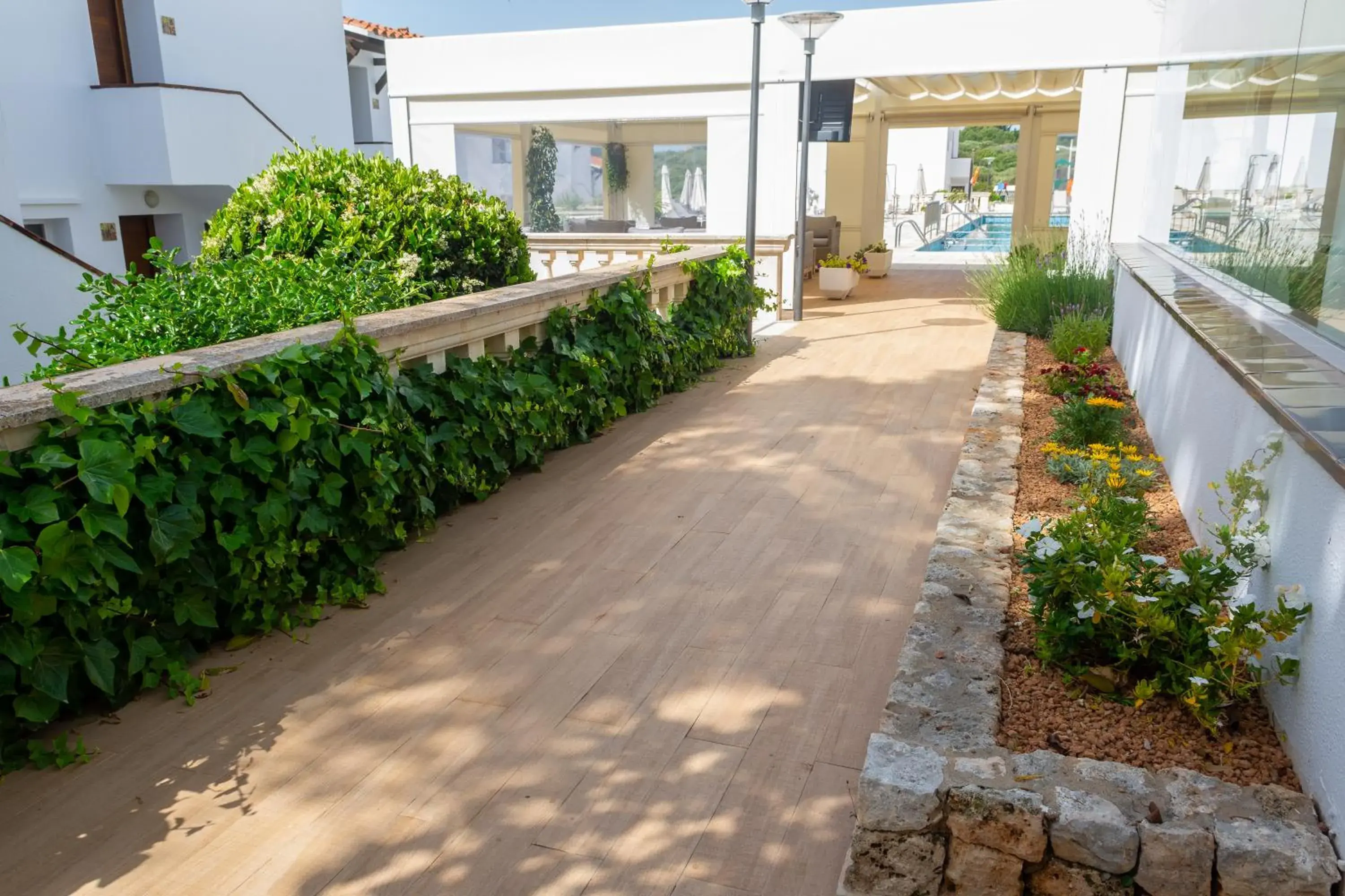 Property building in Naranjos Resort Menorca Property building in Naranjos Resort Menorca