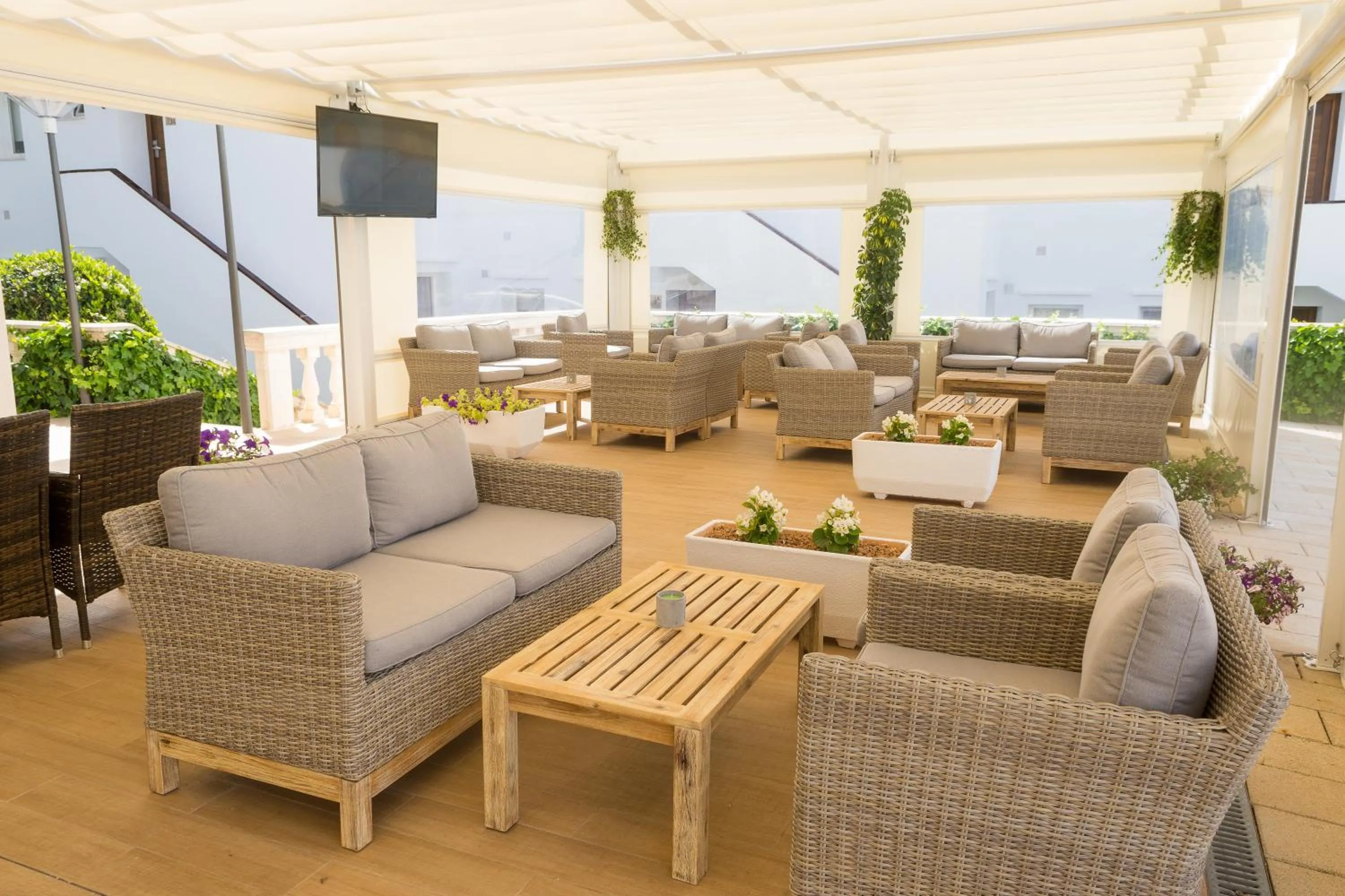 Balcony/Terrace in Naranjos Resort Menorca