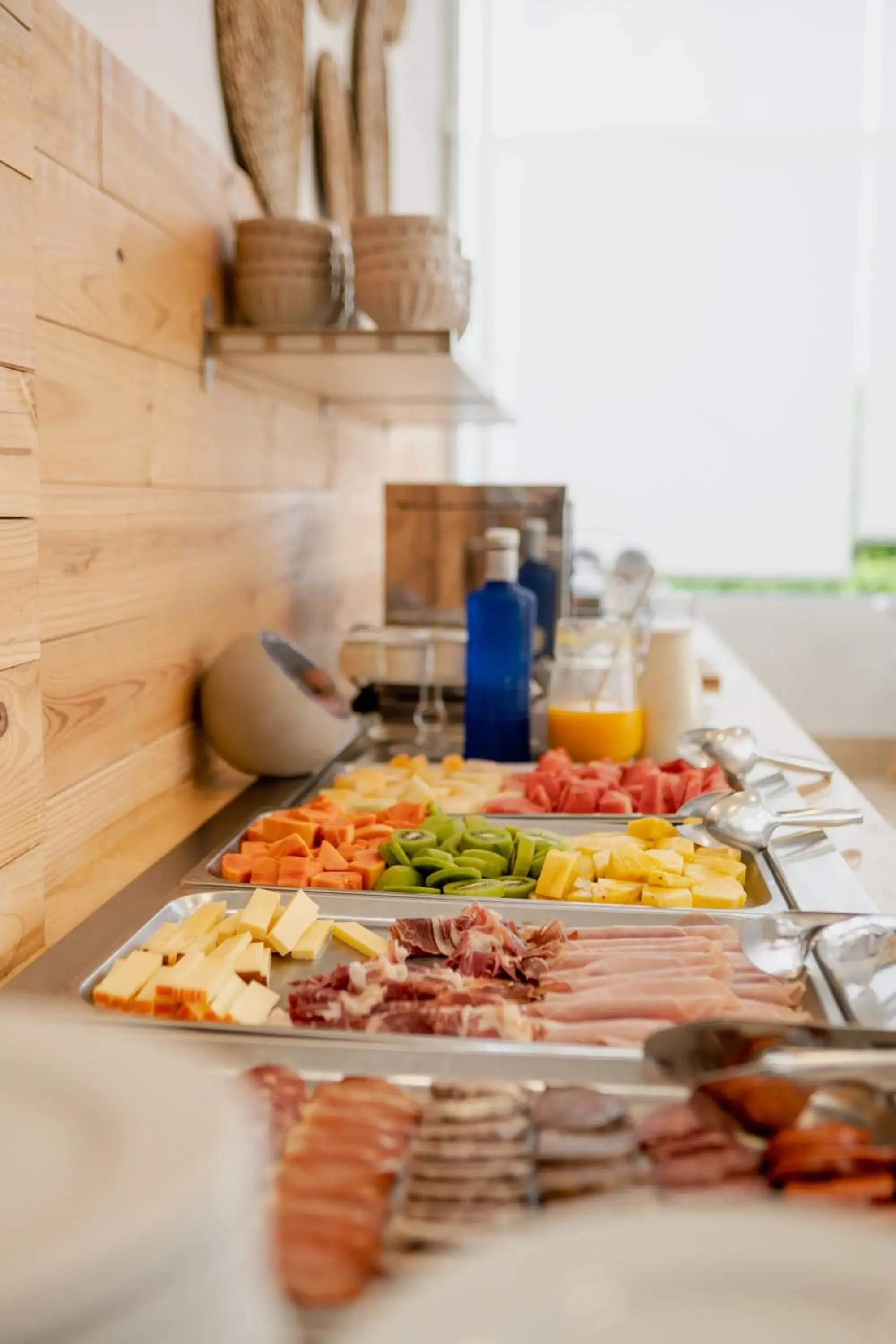 Buffet breakfast in Naranjos Resort Menorca Buffet breakfast in Naranjos Resort Menorca