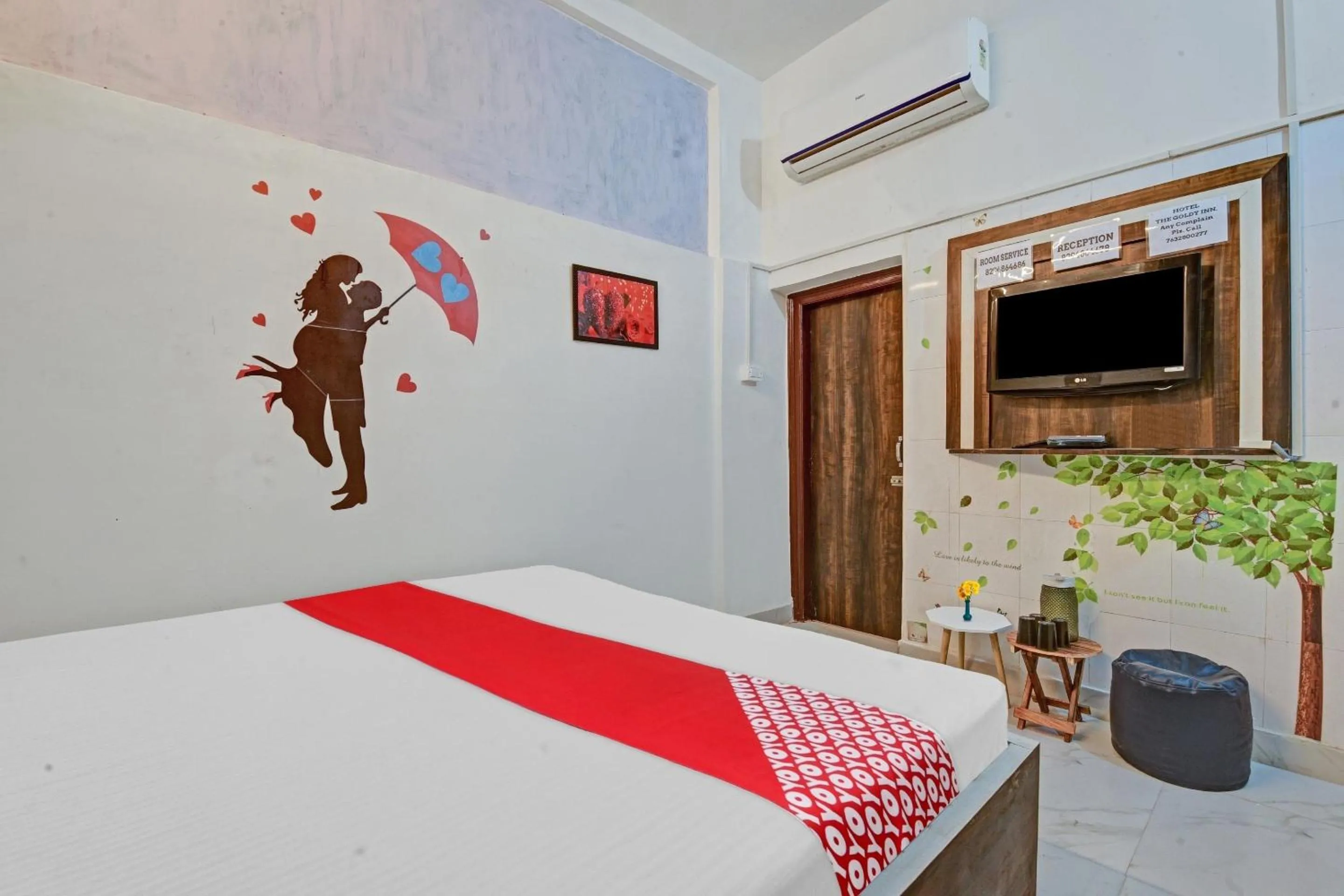 Bedroom in Hotel O The Goldy Inn