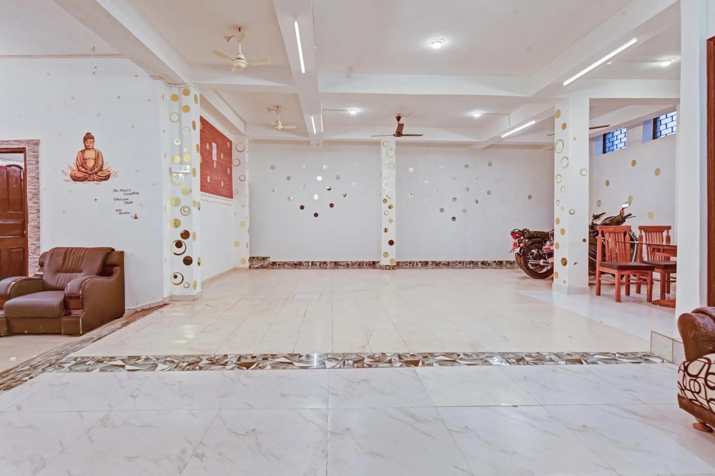 On site in Hotel O The Goldy Inn