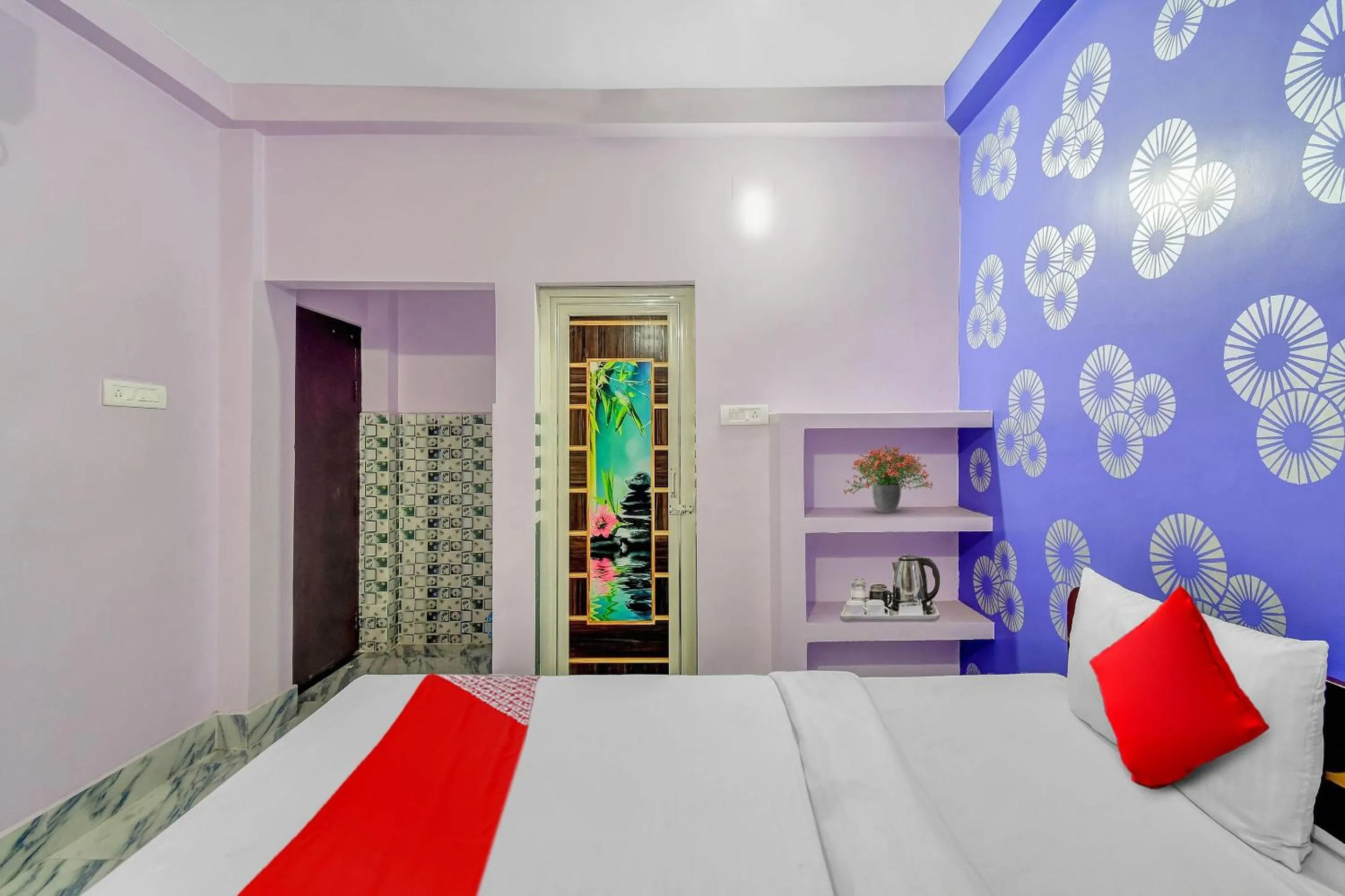 Bedroom, Bed in Hotel O Heritage Inn