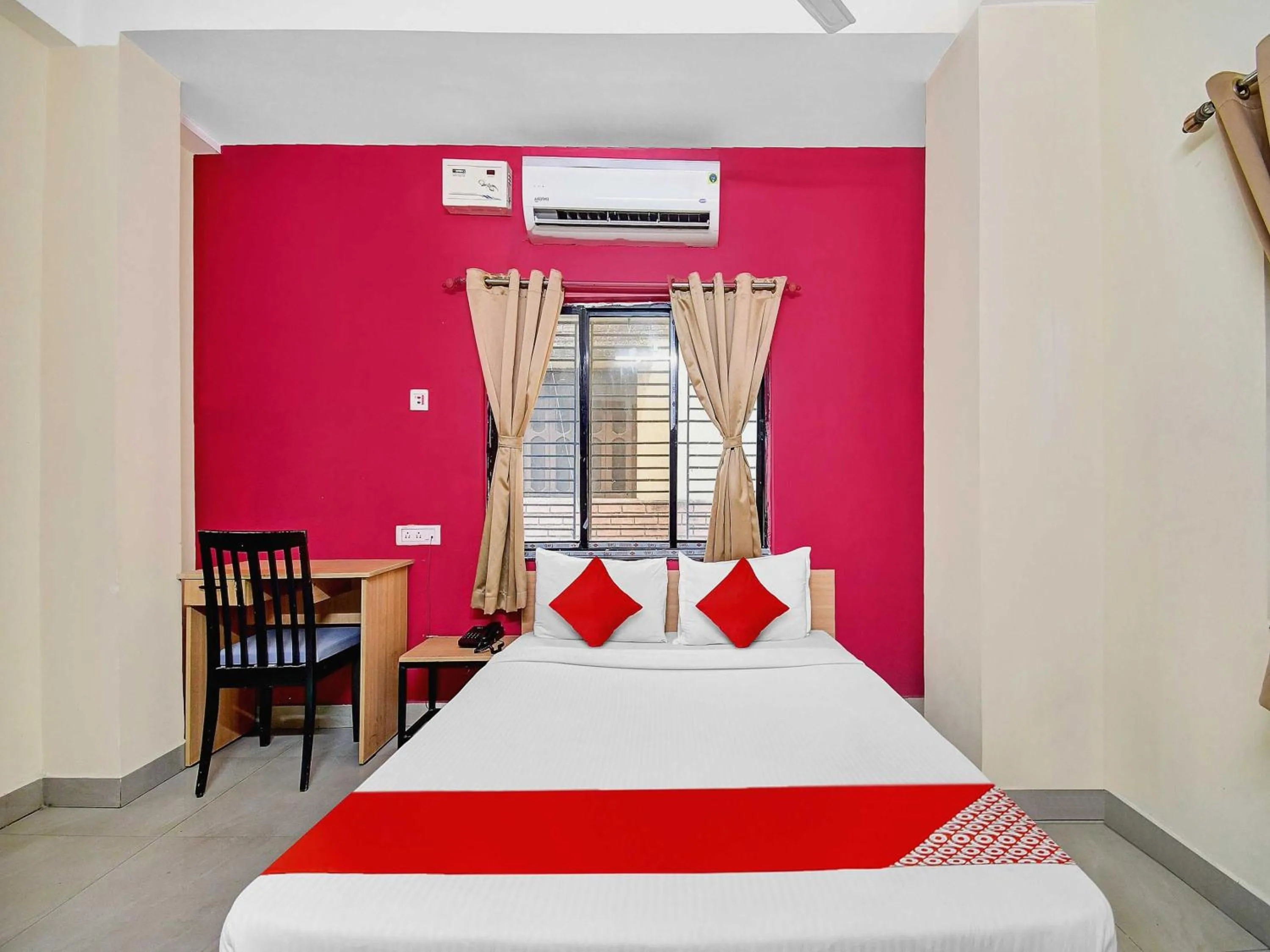 Bedroom, Bed in Hotel O Grand Lazeez Dumurjala outdoor Stadium