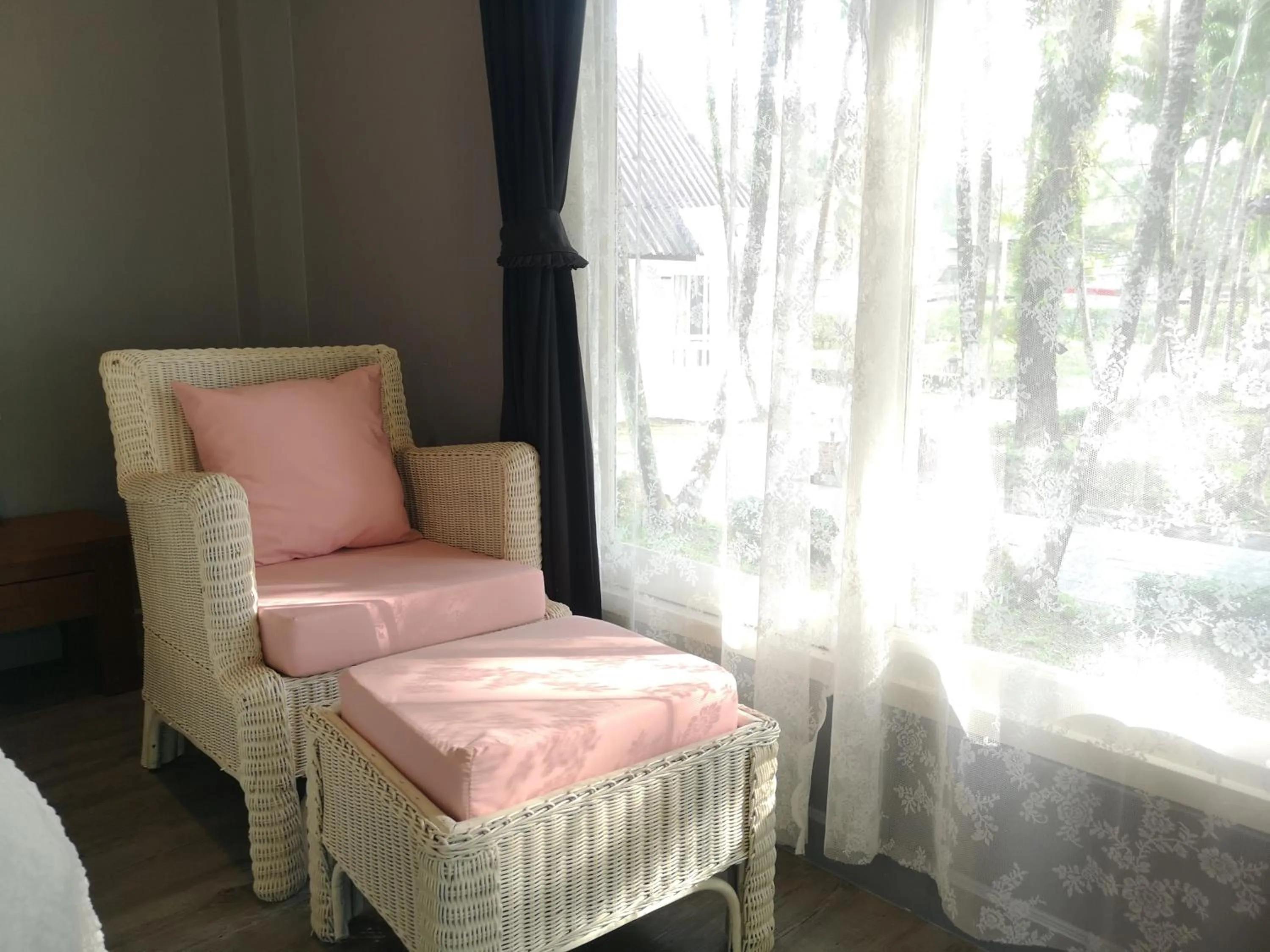 Bed in Mrs. Swan Hotel