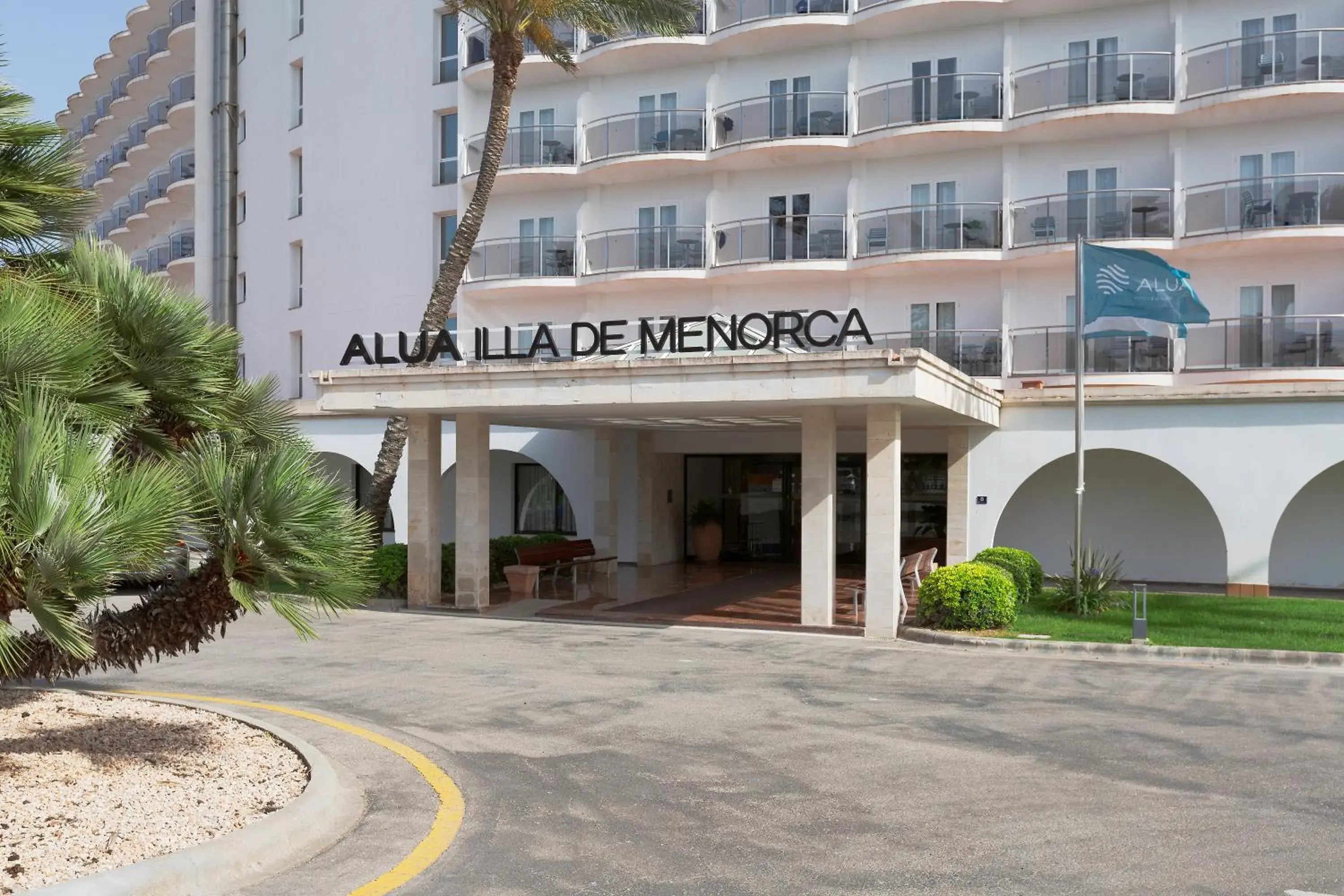Facade/entrance in Alua Illa de Menorca Facade/entrance in Alua Illa de Menorca