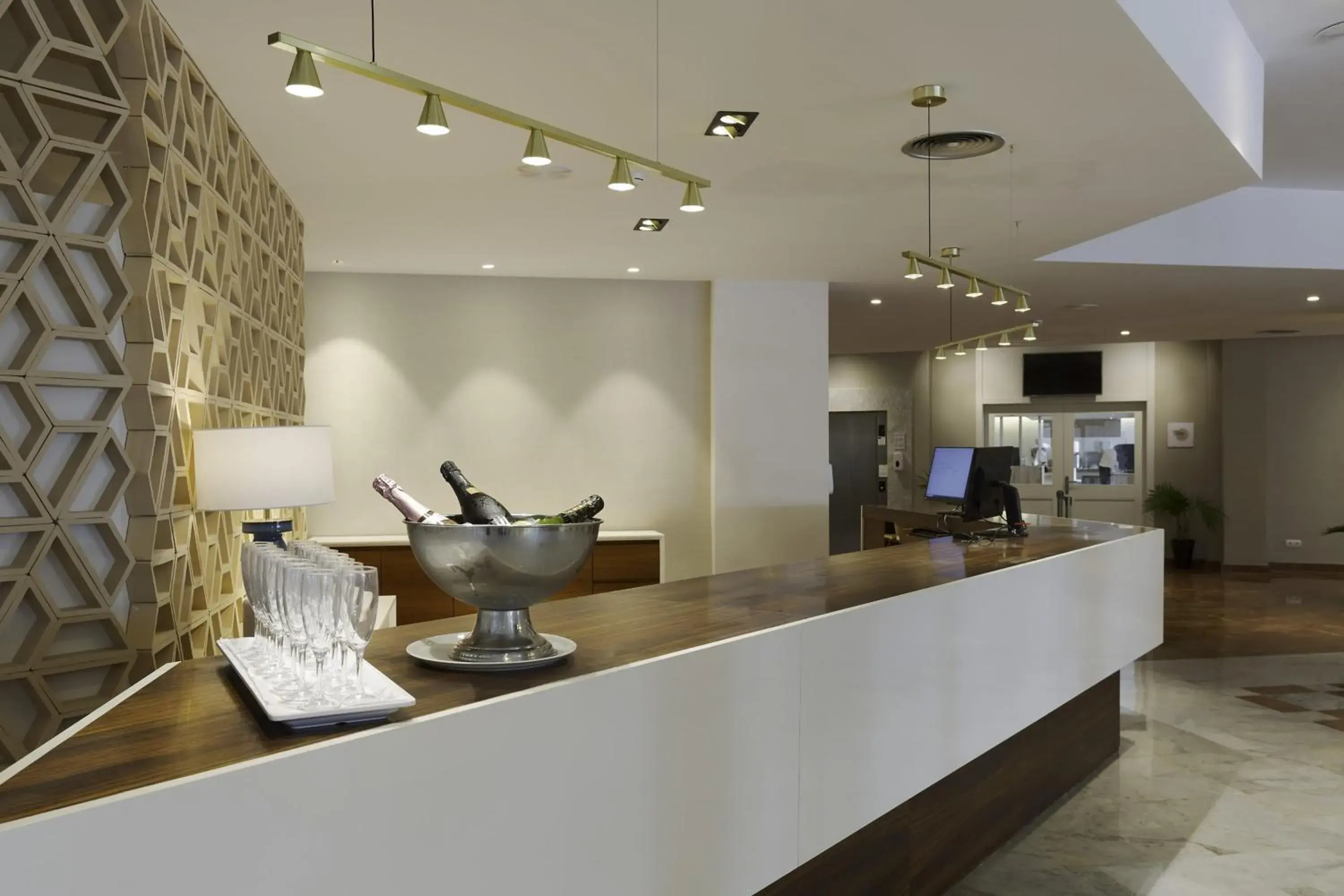 Lobby or reception in Alua Illa de Menorca Lobby or reception in Alua Illa de Menorca