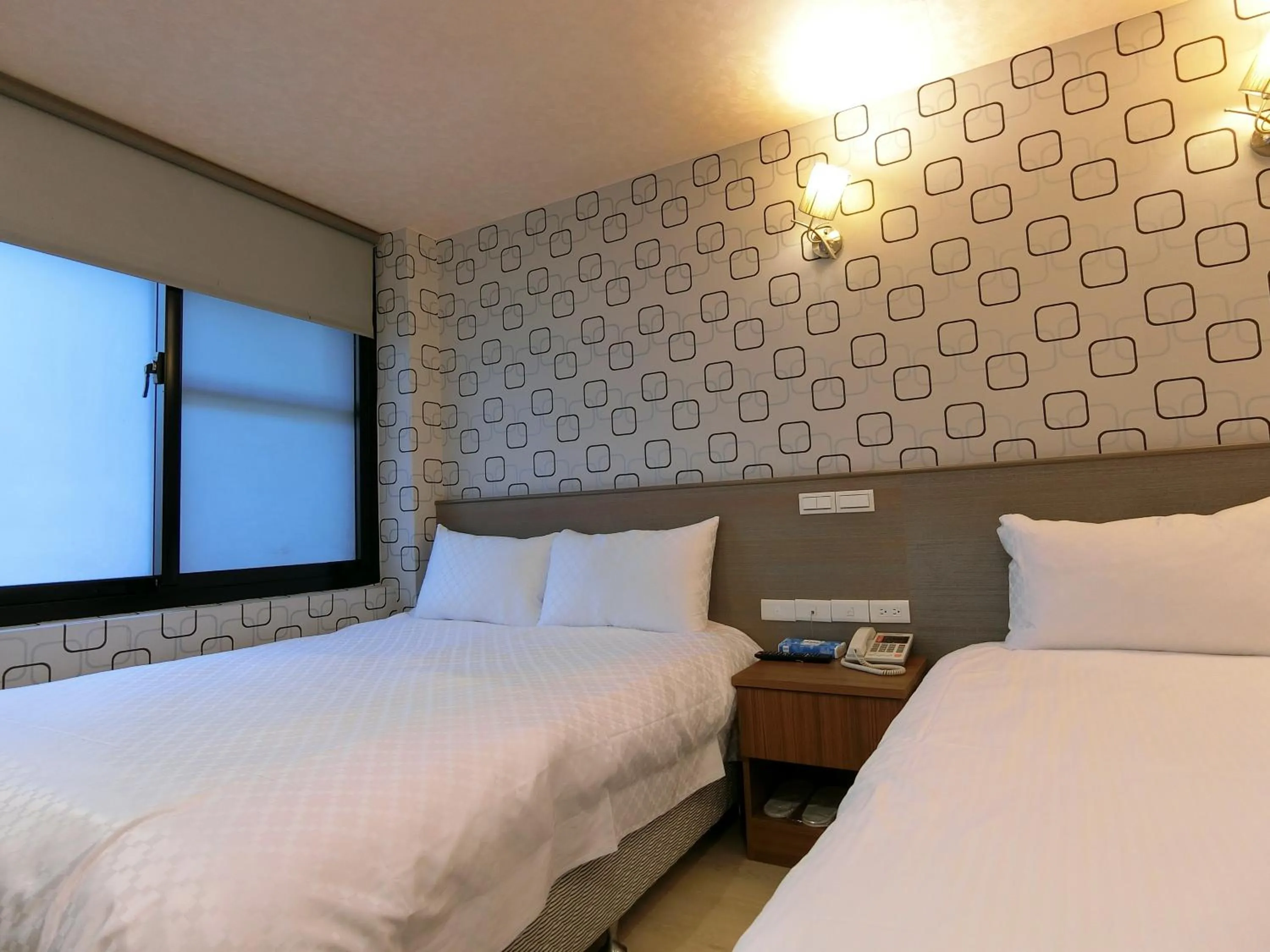 Bed in Taiwan Seven Days Boutique Hotel