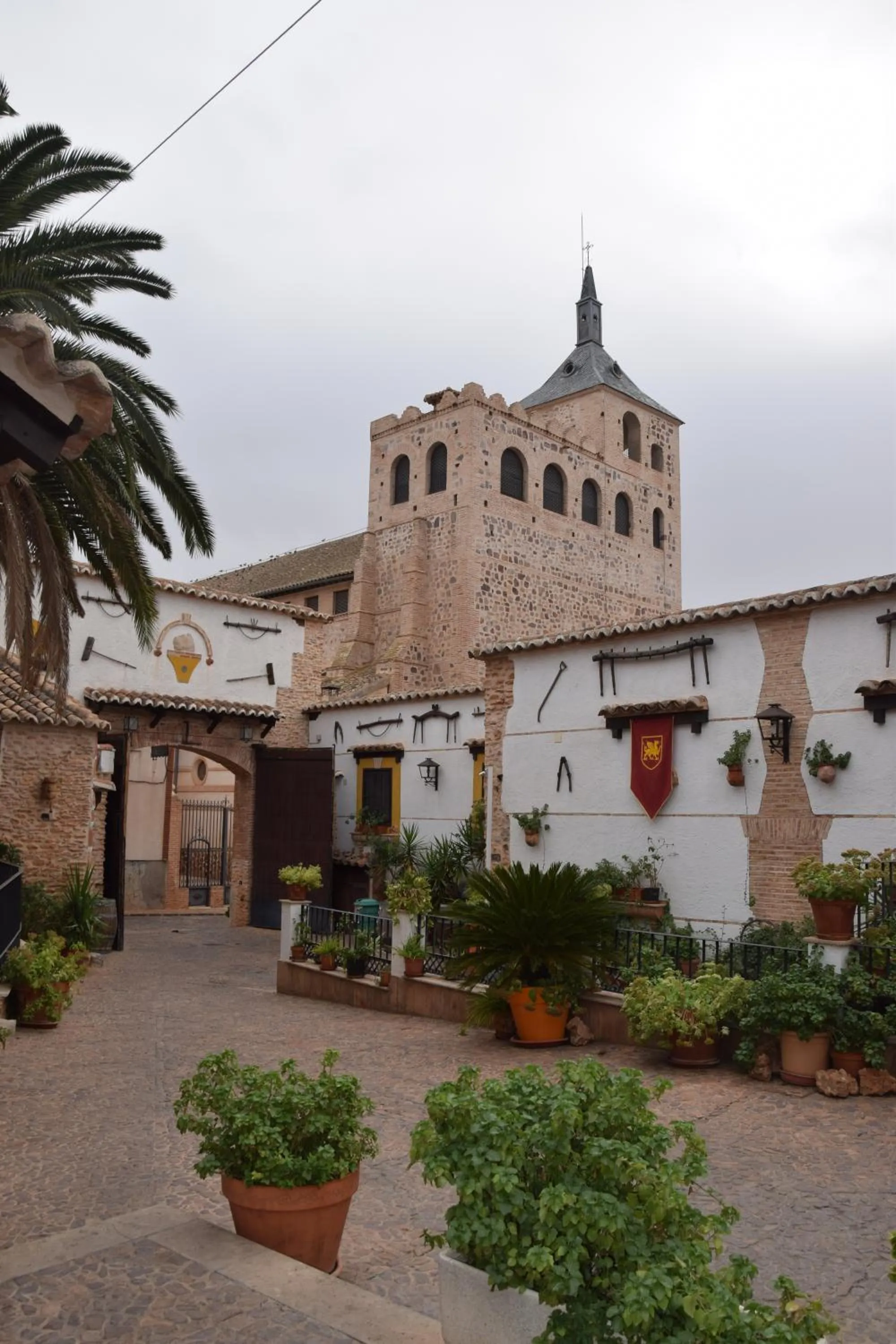 Garden in Hospedium Palacio del Gobernador
