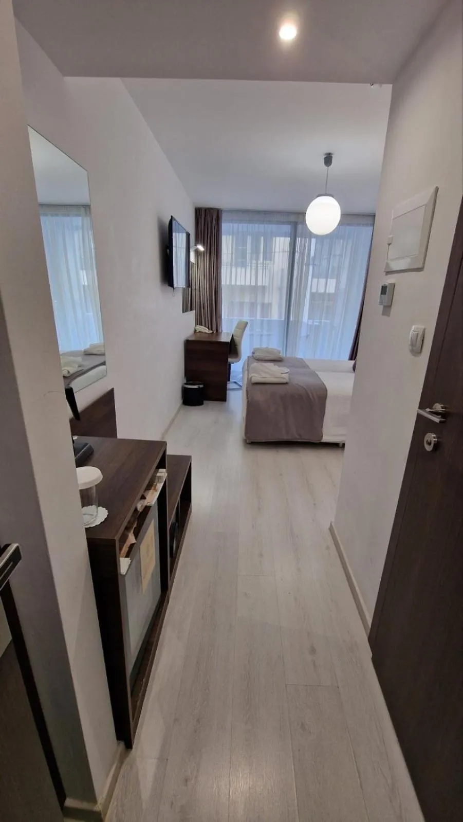 Bedroom, Bed in International Atene hotel