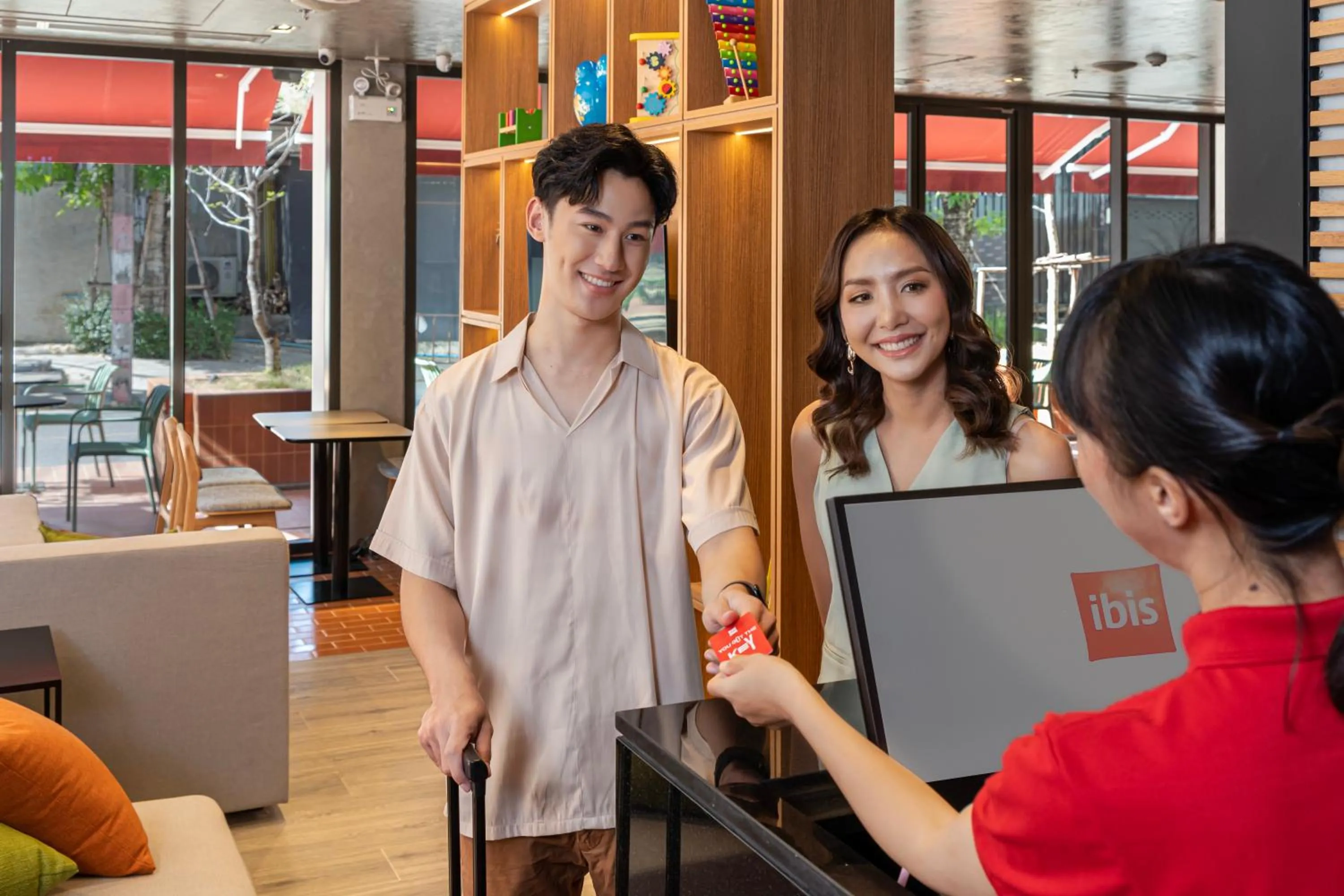 Lobby or reception in ibis Chiang Mai Nimman Journeyhub