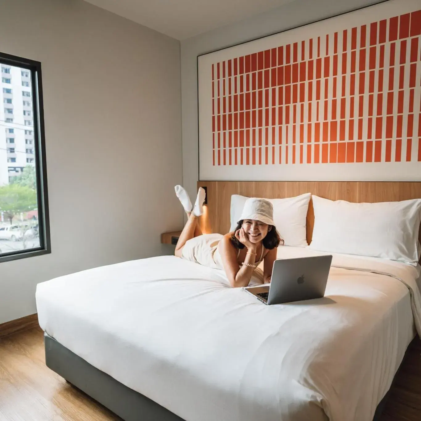 Bed in ibis Chiang Mai Nimman Journeyhub Bed in ibis Chiang Mai Nimman Journeyhub