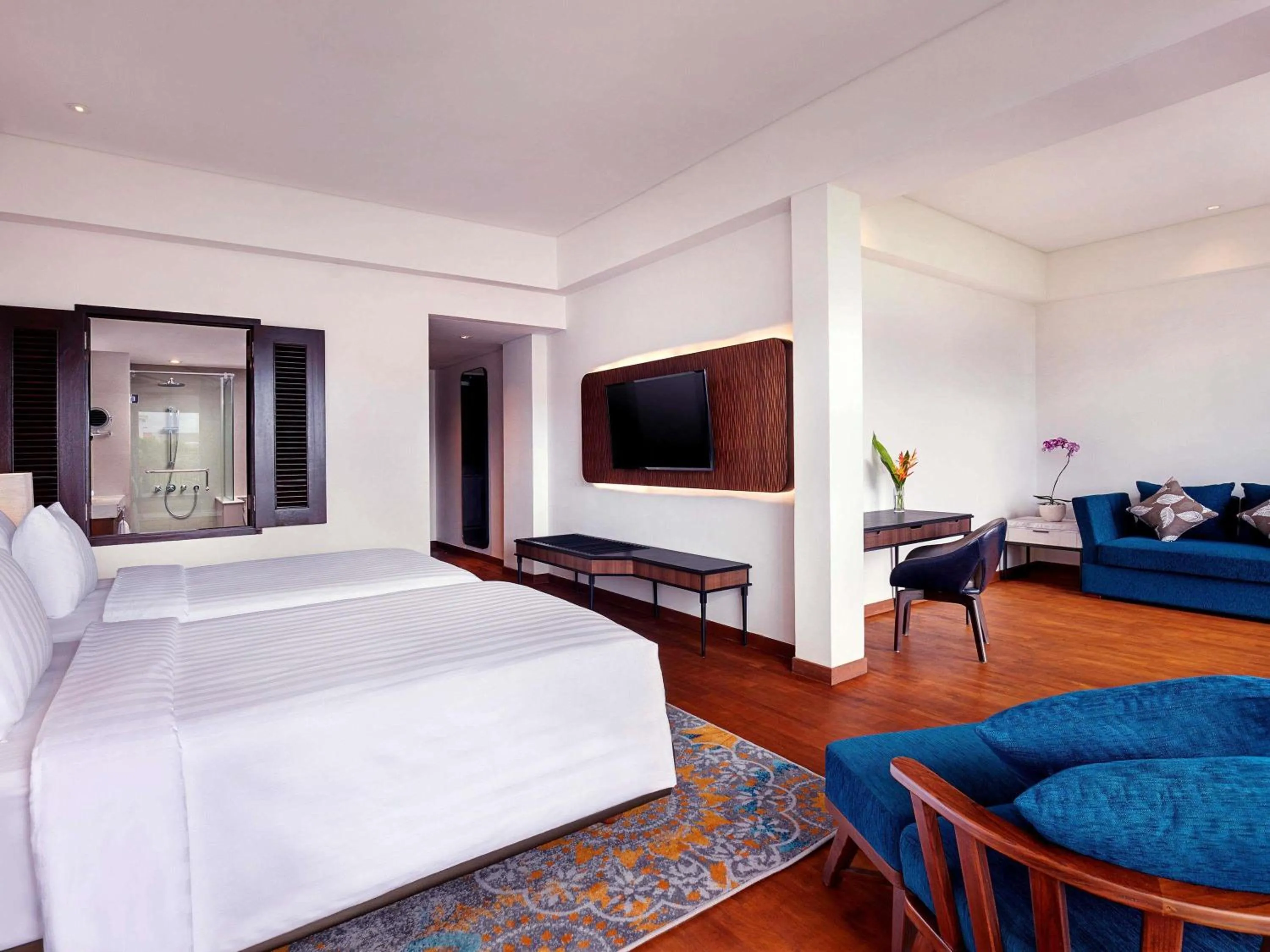 Bedroom, Bed in Grand Mercure Bali Seminyak