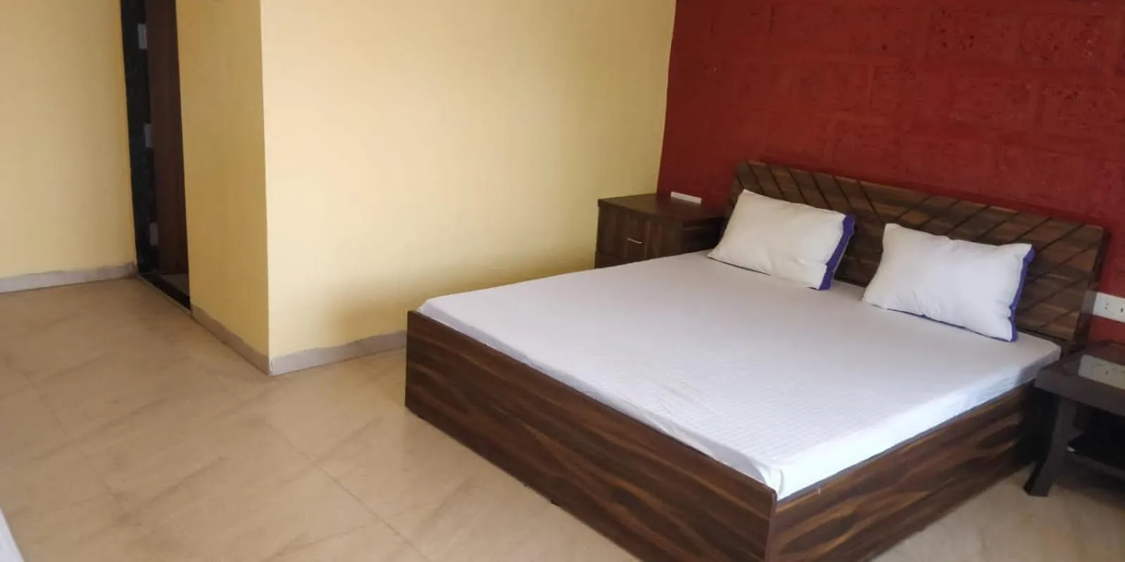 Bed in Spring Nature Stay