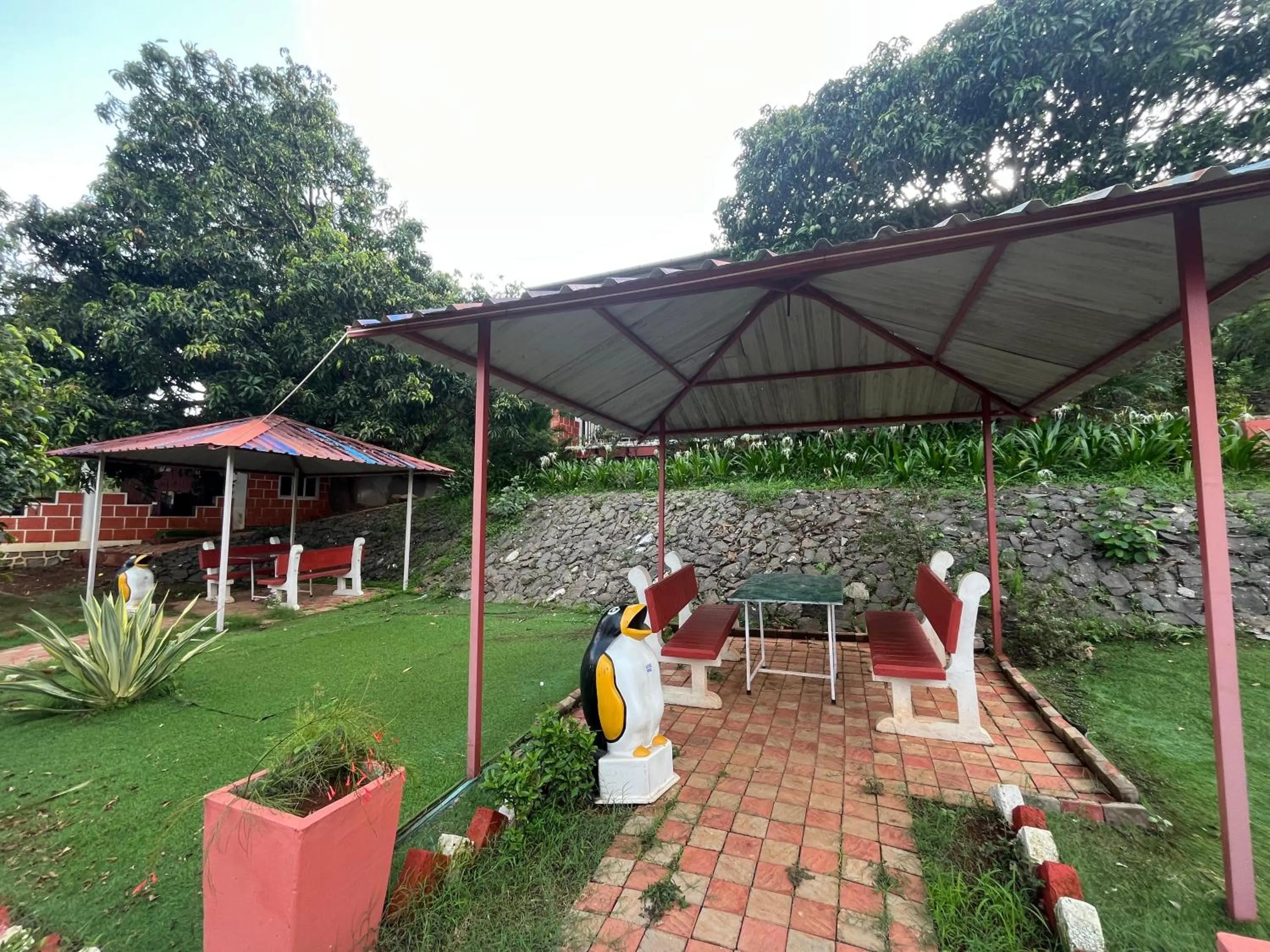 Garden view in Spring Nature Stay