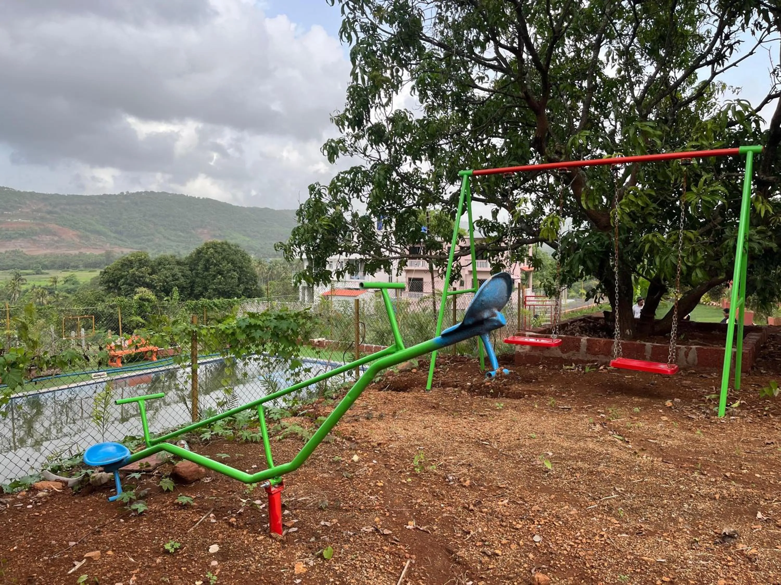 Children play ground in Spring Nature Stay