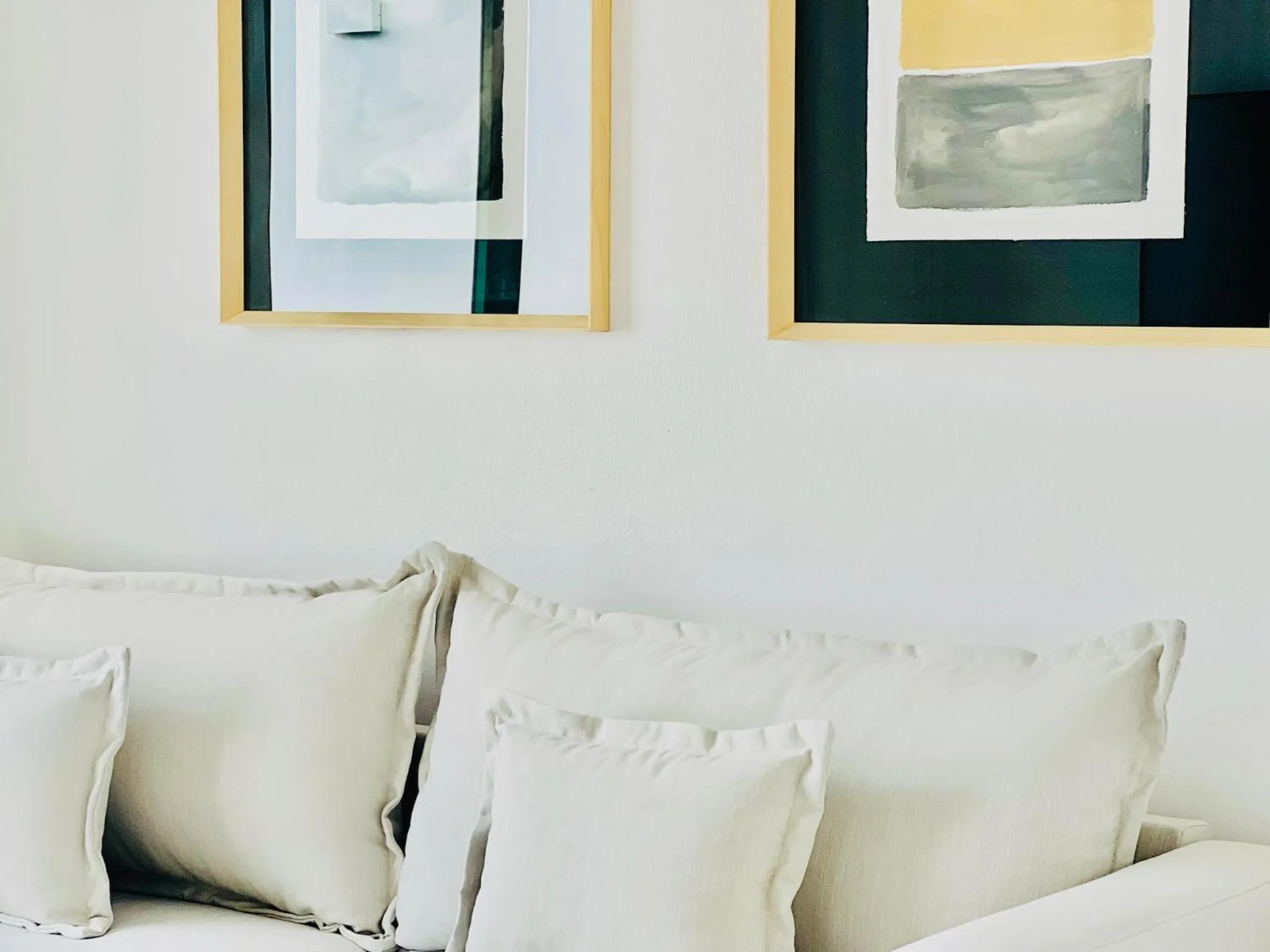 Living room in CIH Apartments